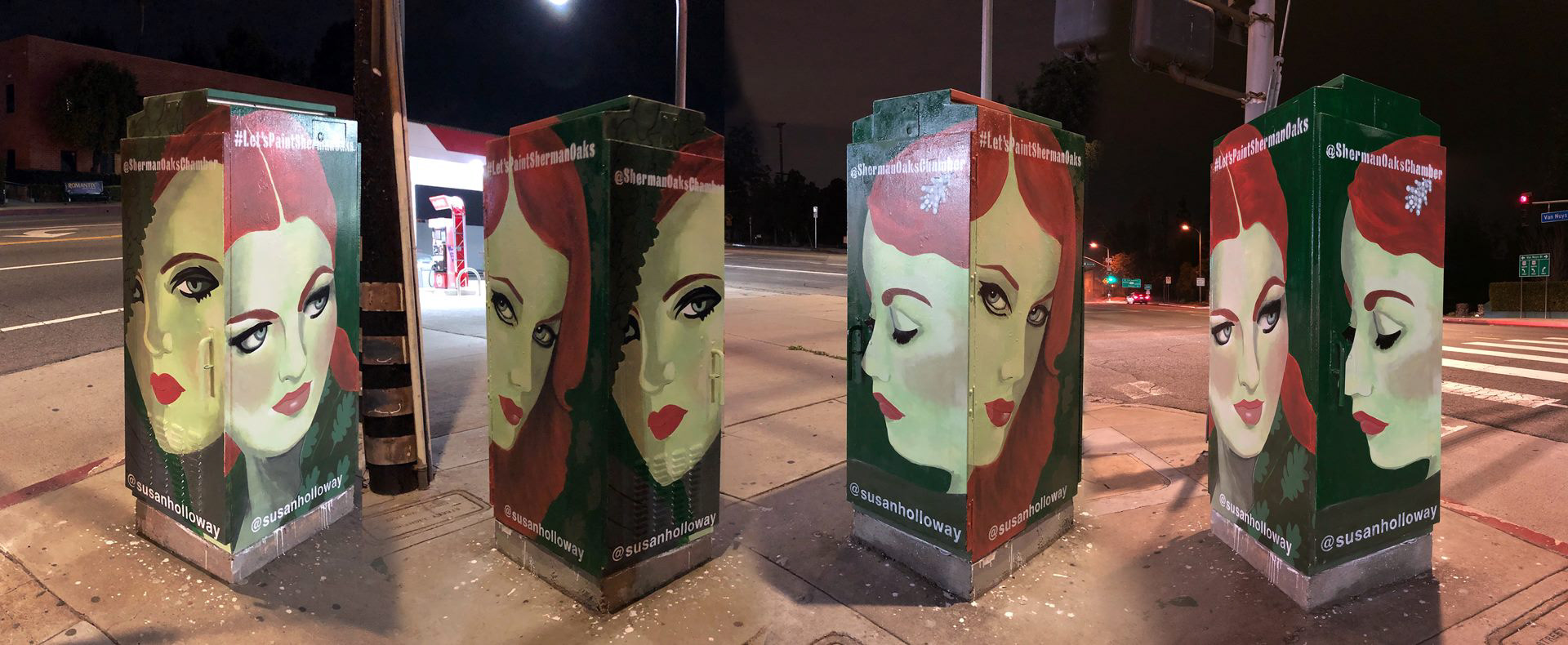 At Riverside Drive and Van Nuys Blvd