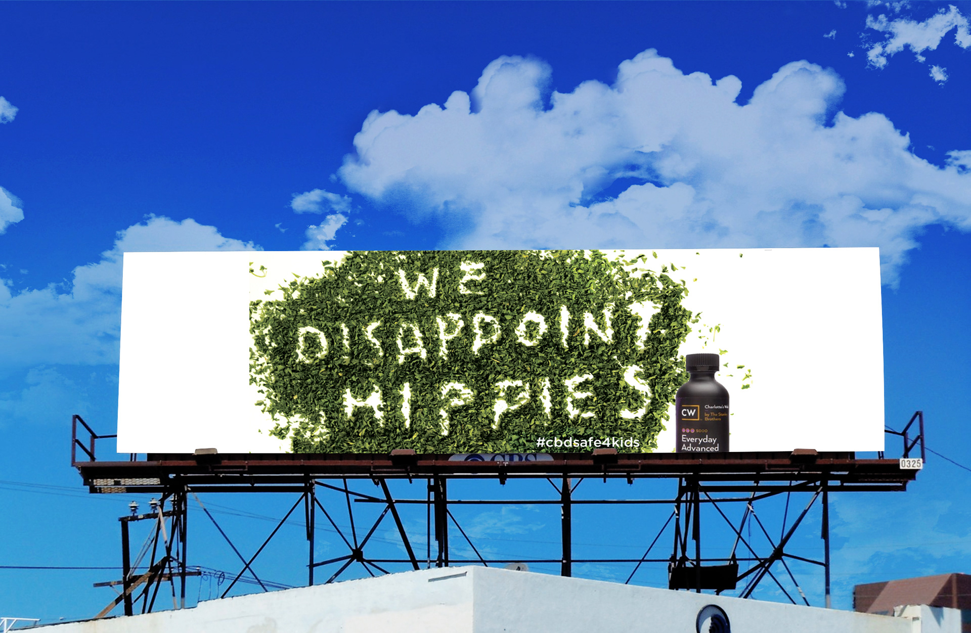 Justin OBrien CBD Oil Billboards