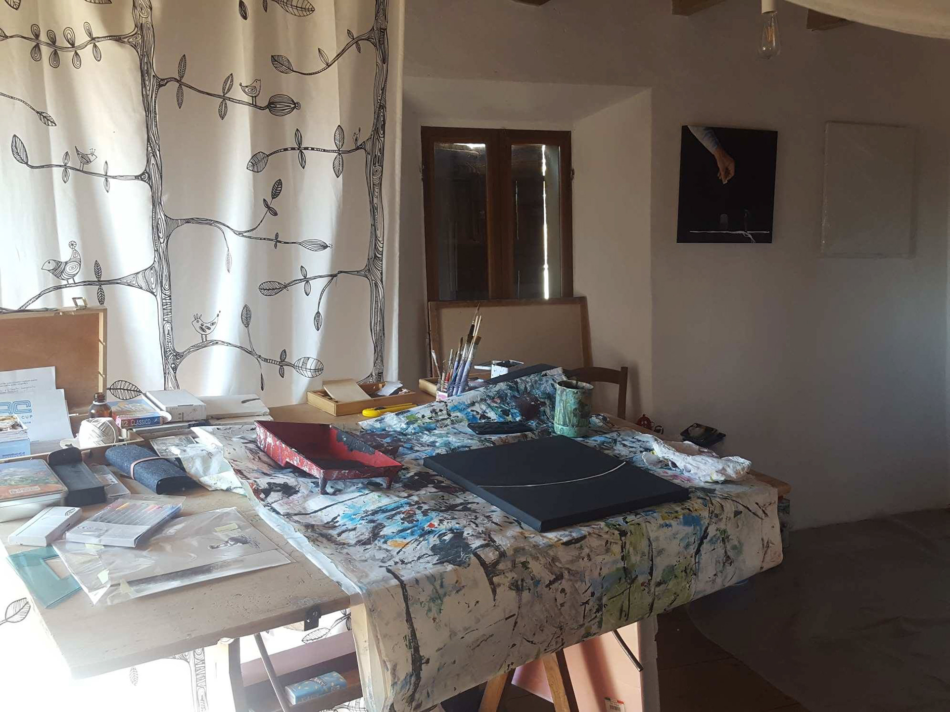 Paolo Di Rosa in studio - residenza | dettagli
