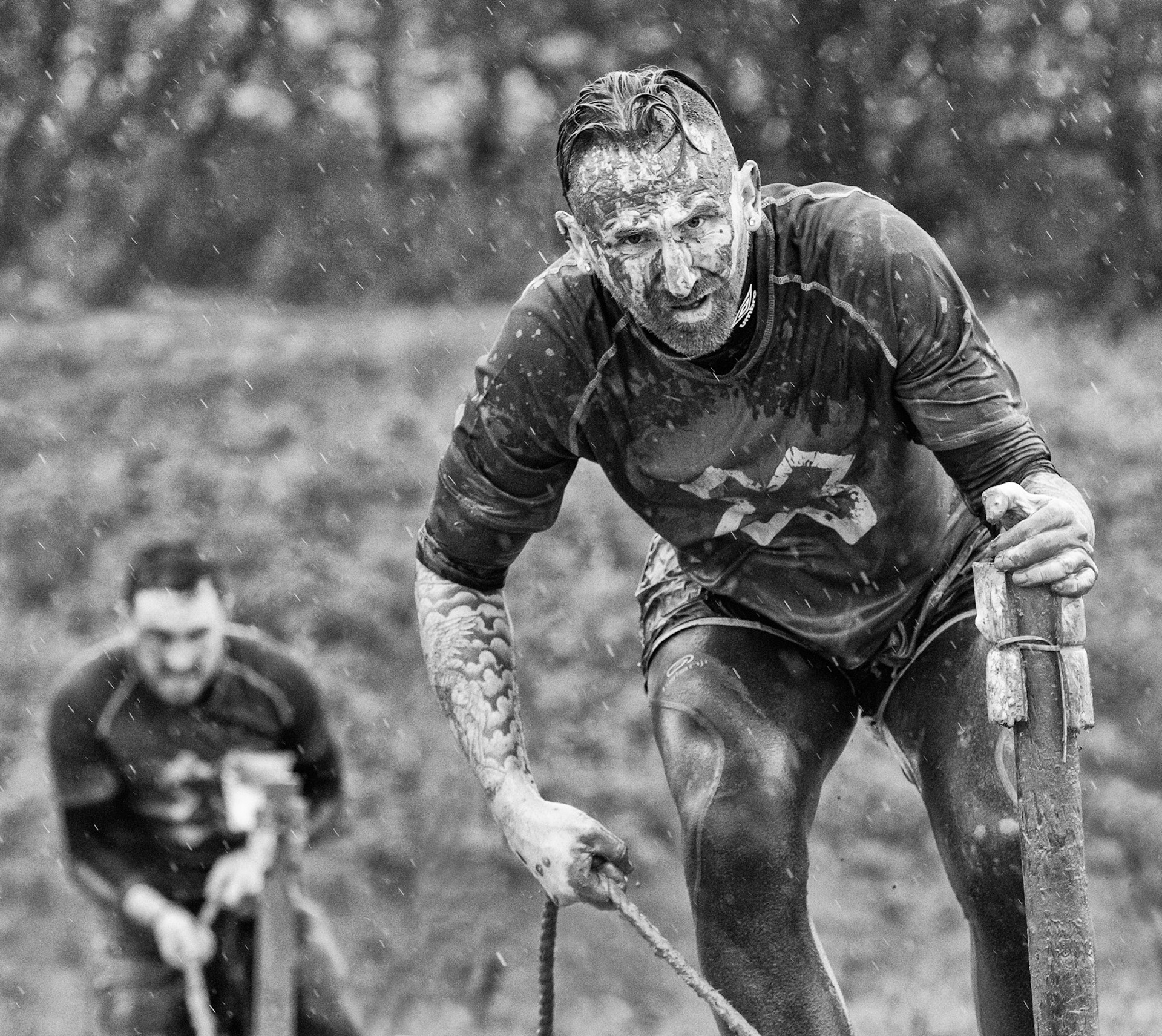 Running In Mud and Rain