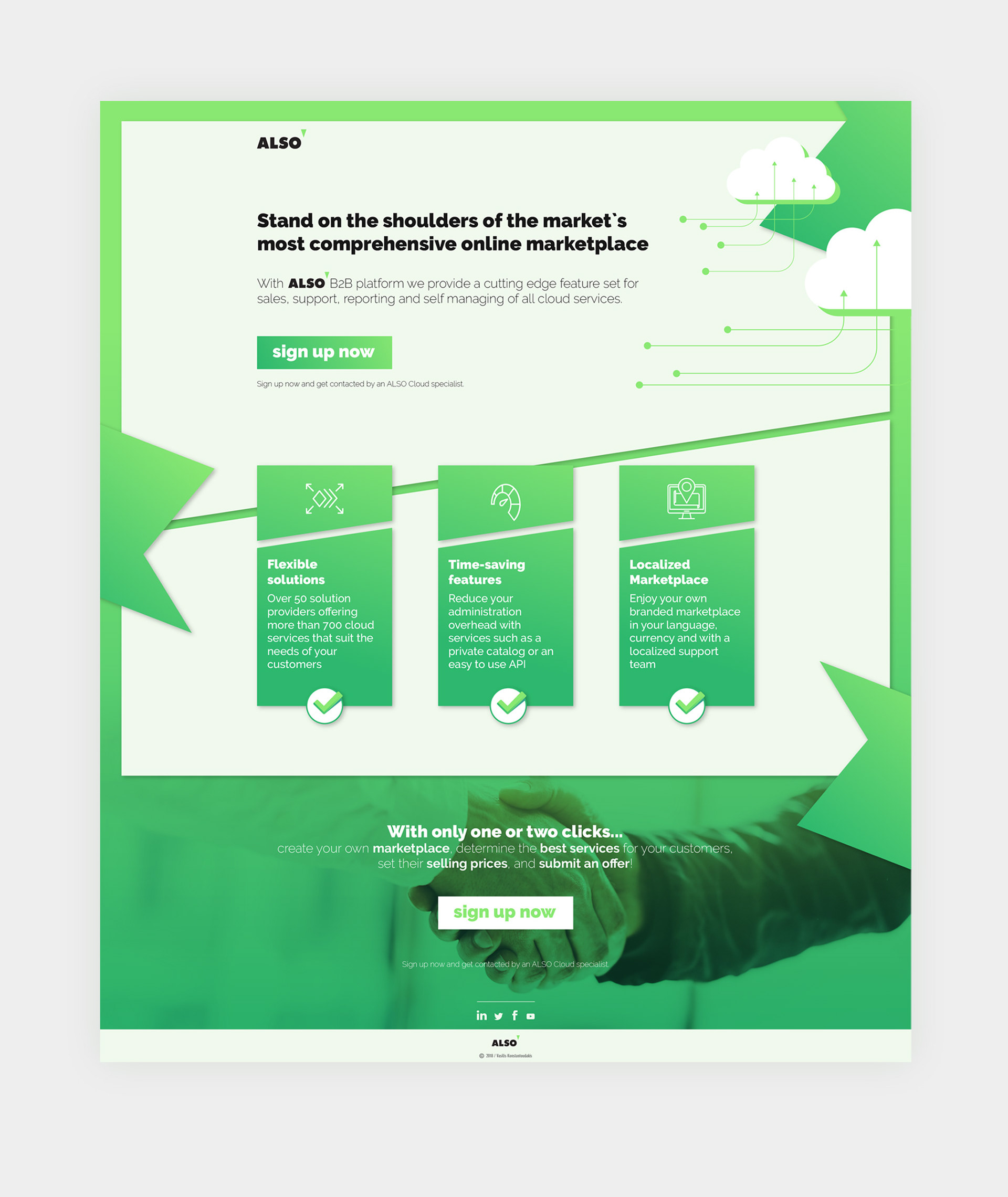 Vasilis Konstantoudakis Also Cloud Landing Page