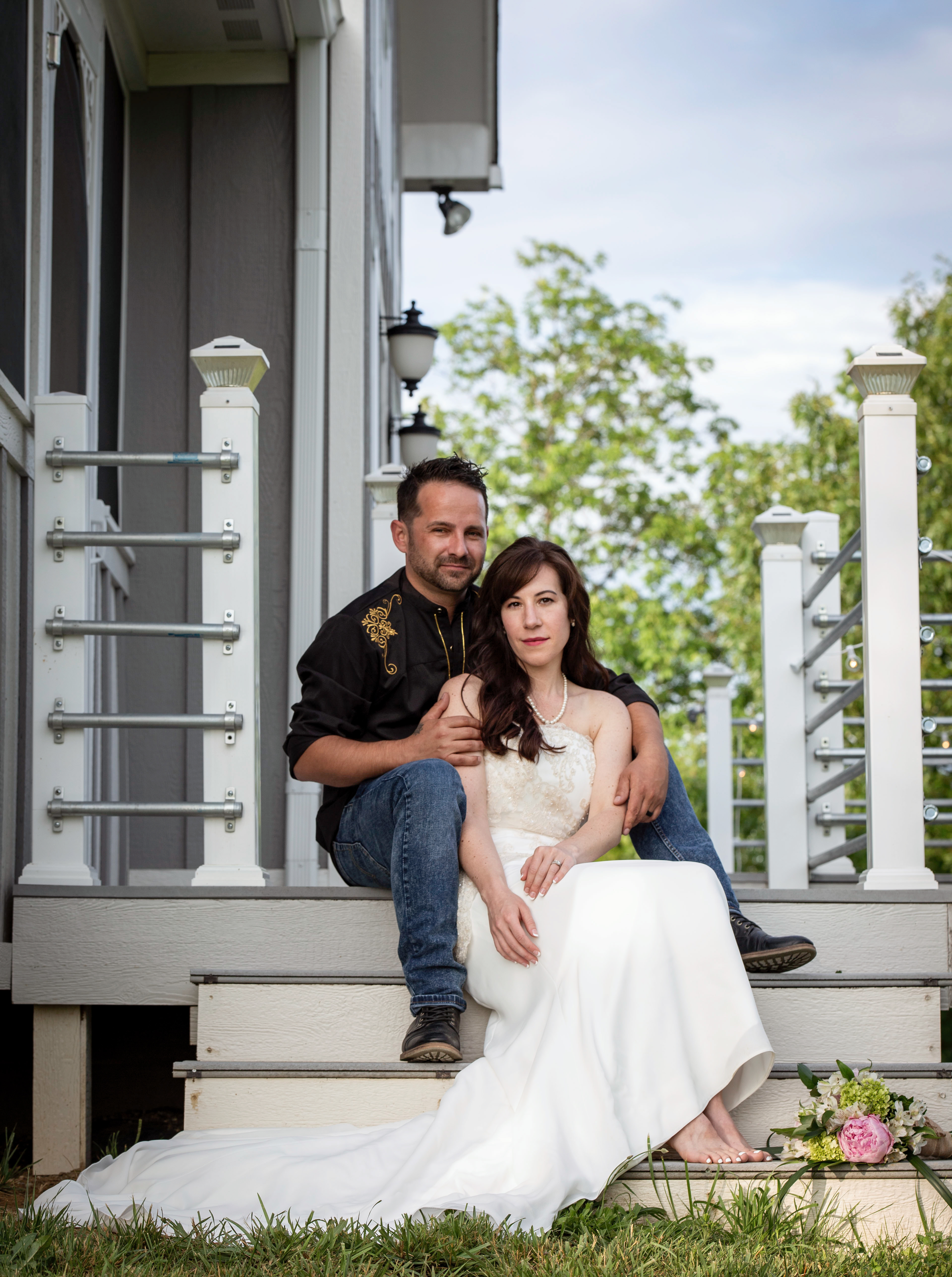 Jess & Aaron Backyard Wedding