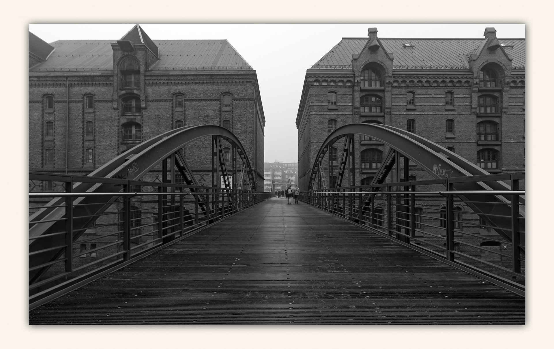 Brücke in der Speicherstadt, Hamburg, Fotobagaluten