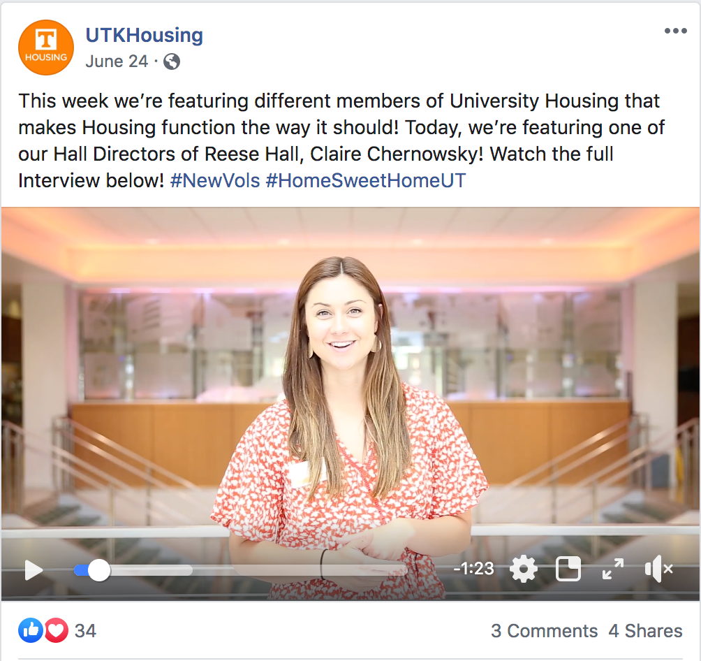 Hall Director video