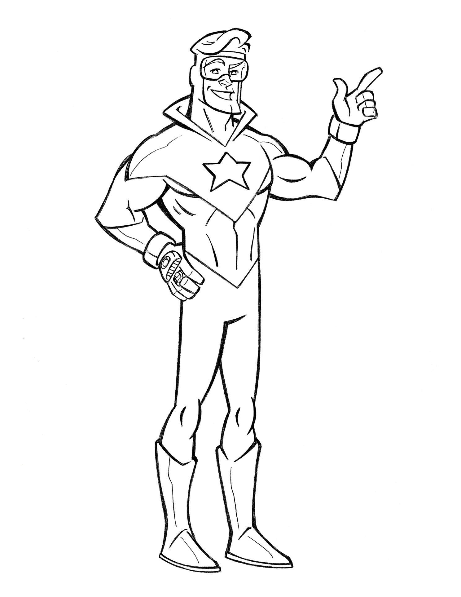 10 Booster Gold Coloring Pages Printable: Unleash Your Inner Superhero Artist