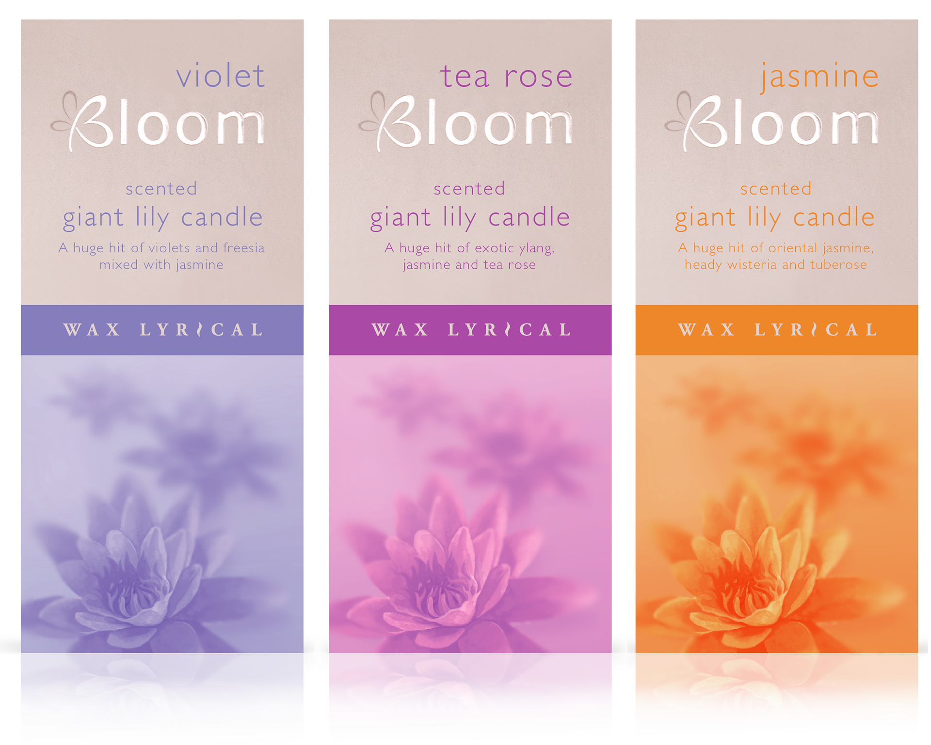 Wax Lyrical packaging