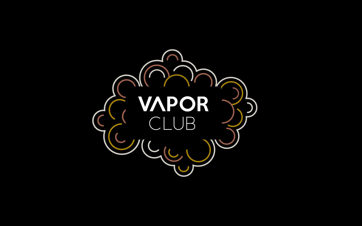 Création de l'identité visuelle - VAPOR CLUB