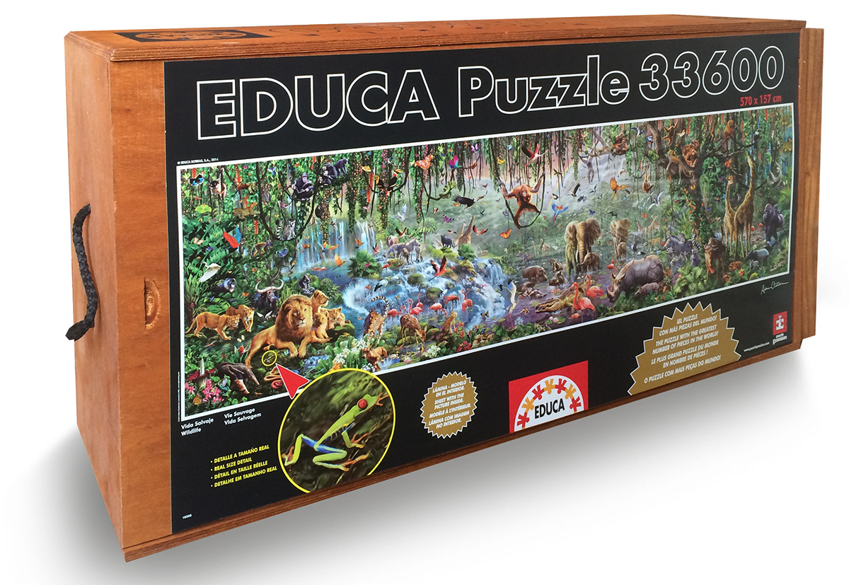 Adrian Chesterman The Former Biggest Jigsaw Puzzle in the World