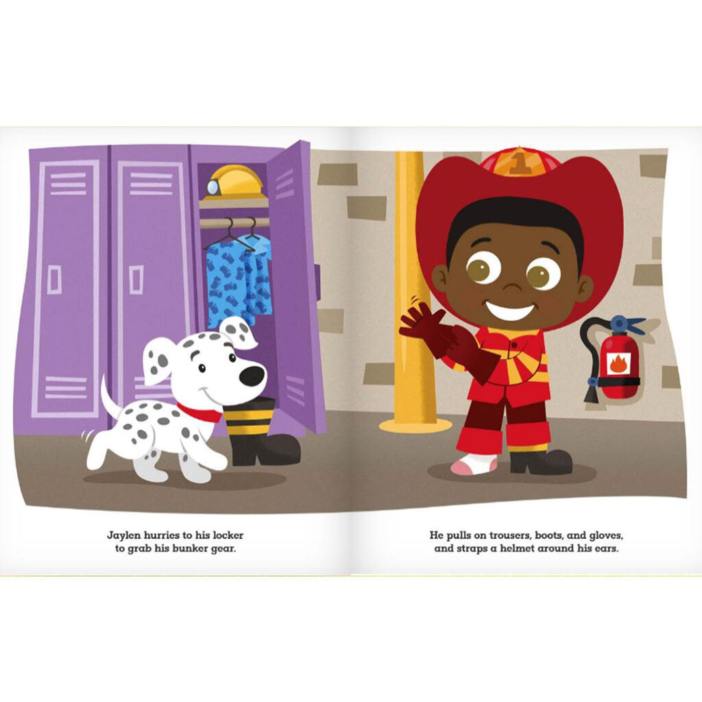 "To the Rescue" Personalized Book; Design and Illustration; © Hallmark Cards, Inc.