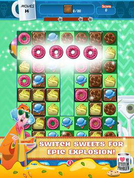 "Maxine's Snack Attack" iPhone Game App; Game Play Screen; Illustration and Design; © Hallmark Cards, Inc.