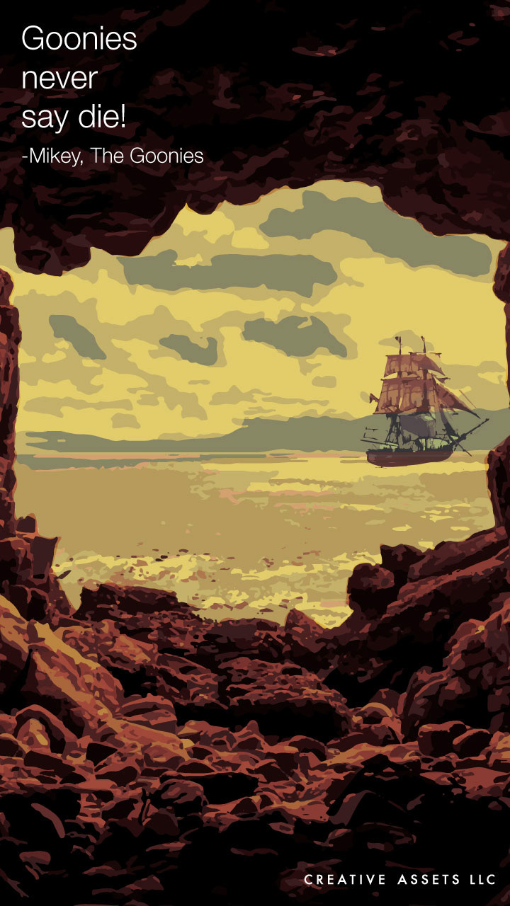 Goonies Background for Mobile