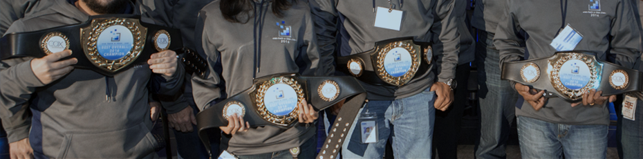 Hackathon Champion Belts