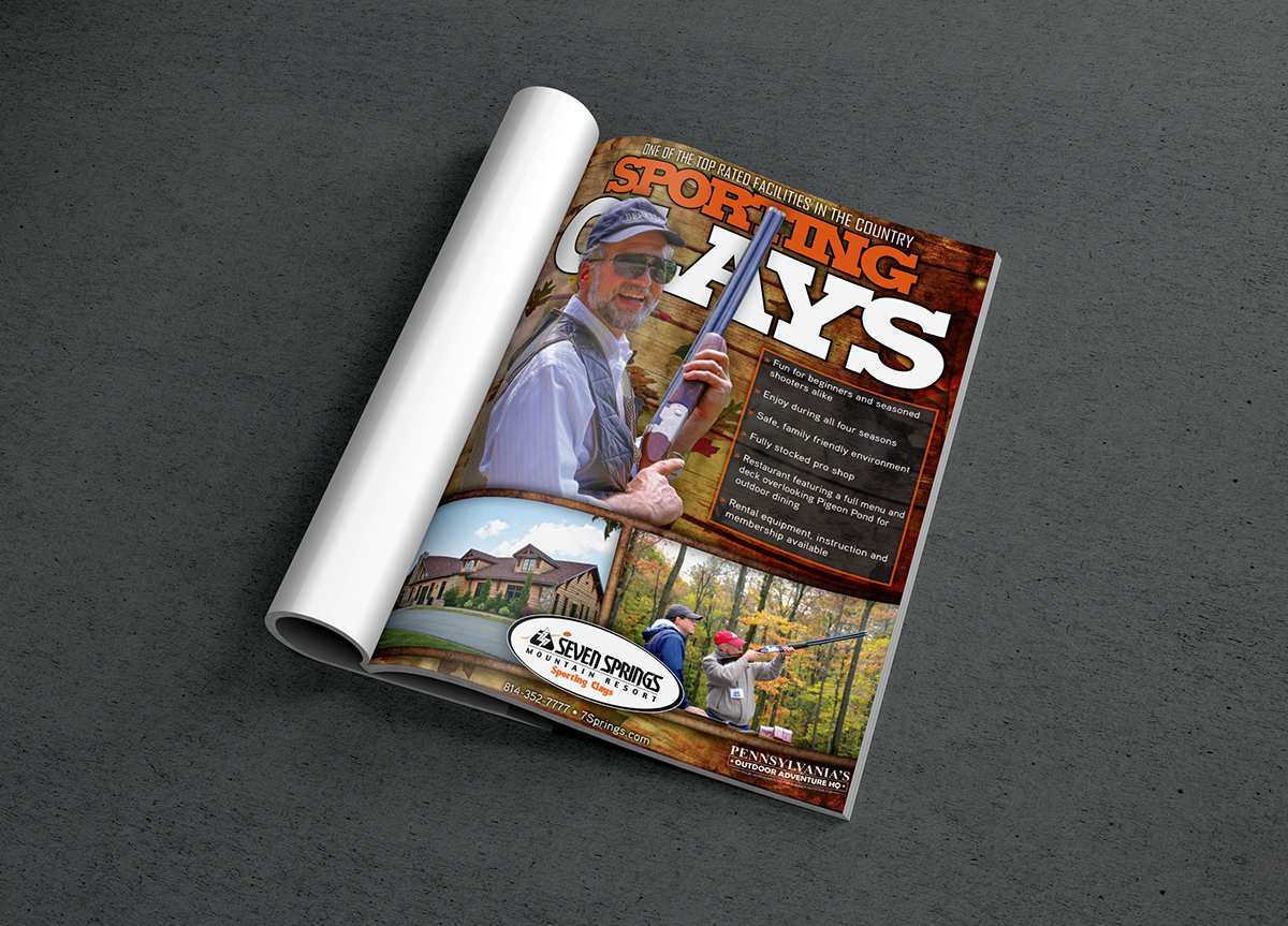 Nick Gross Seven Springs Sporting Clays Magazine Ad