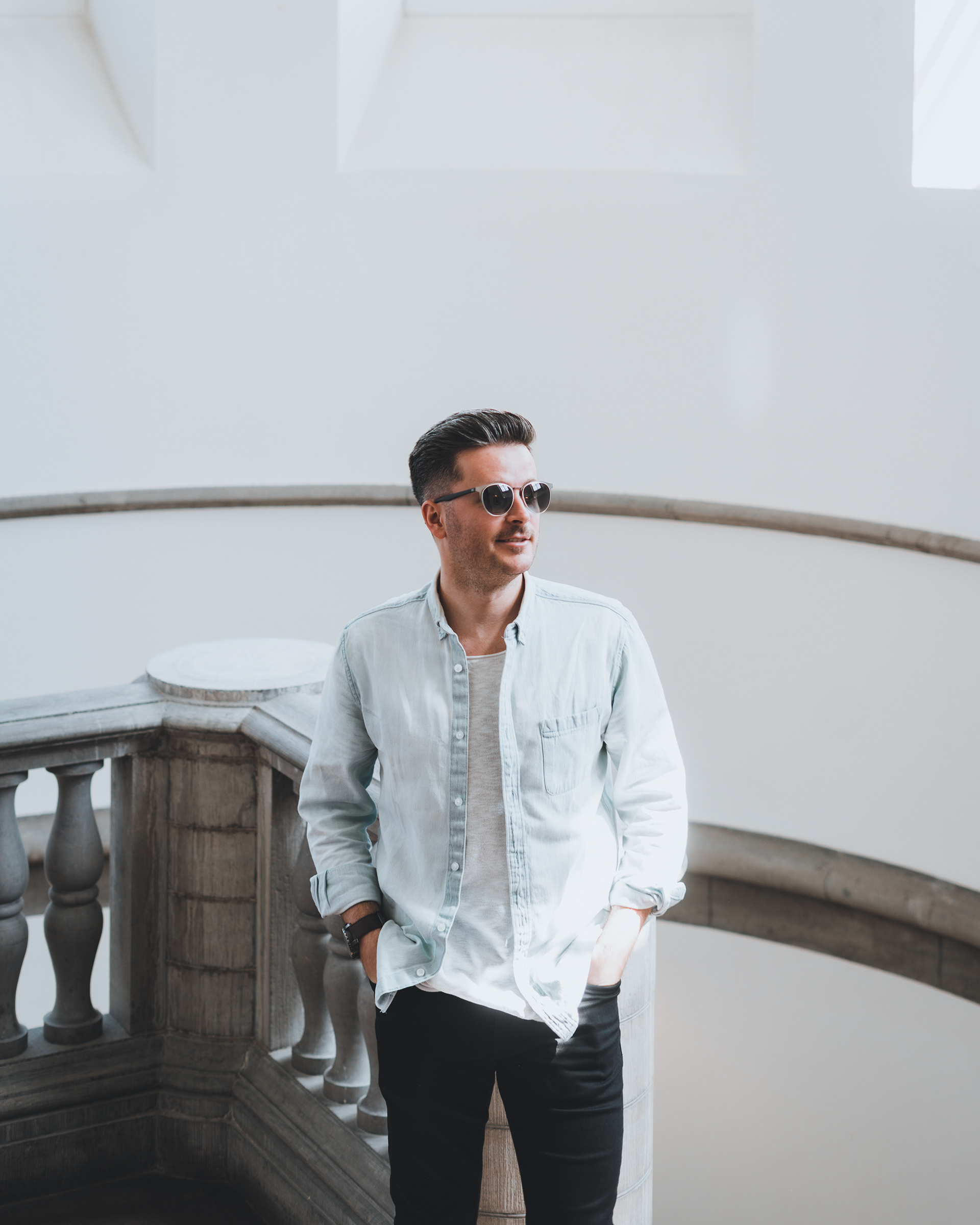 Photographer Manuel Bischof in Stockholm