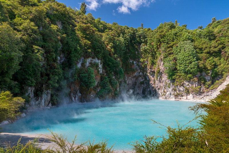 Inferno Crater at Waimangu Volcanic Valley