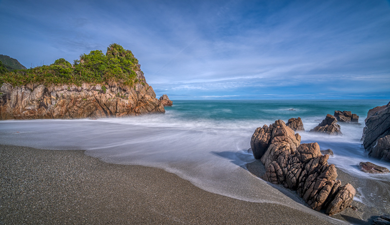 Beach at Hatters Bay - West Coast