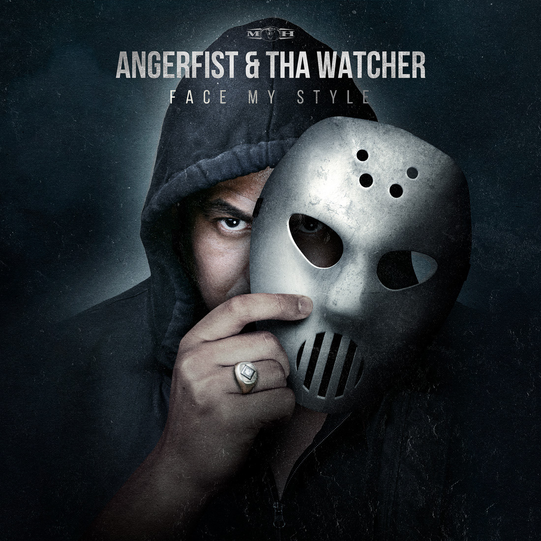 Angerfist & Tha Watcher - Face My Style EP Cover Design by Jeffrey Dirkse
