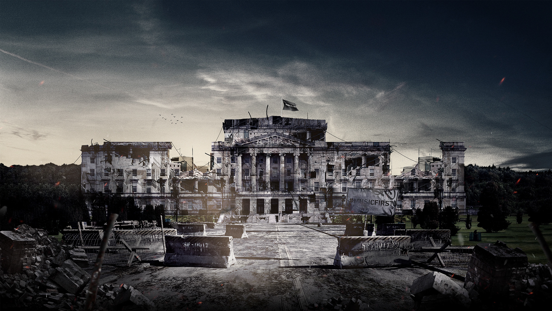 Stormont Castle Design for Subculture Belfast by Jeffrey Dirkse