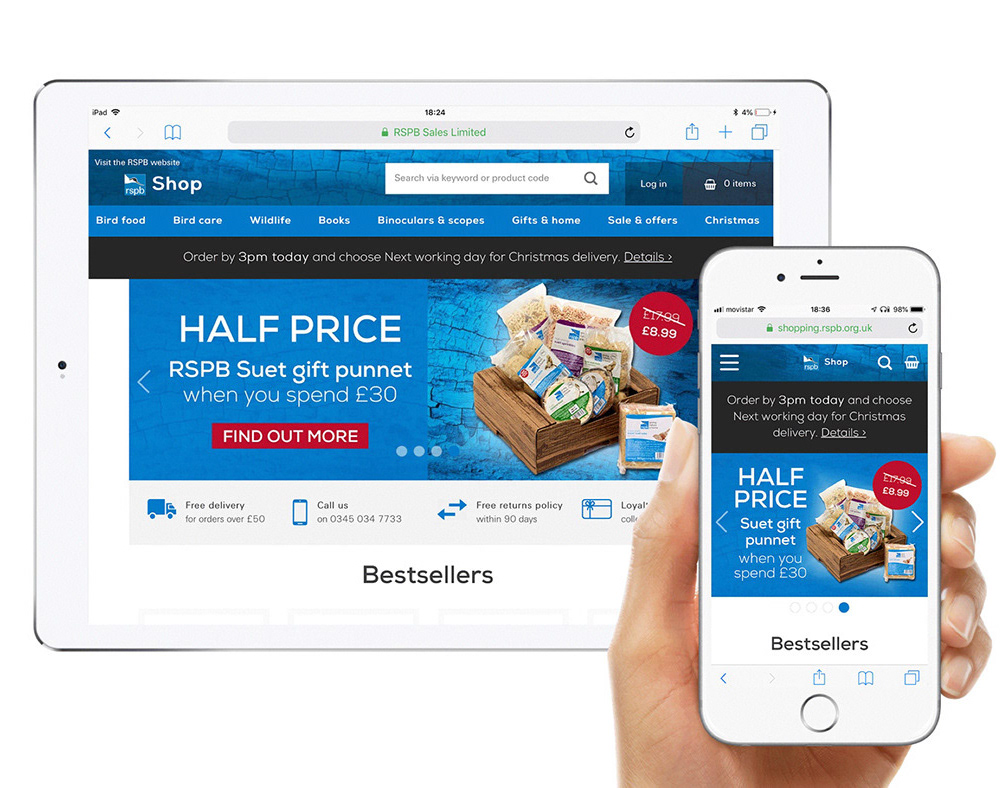 Allstars design RSPB Shop