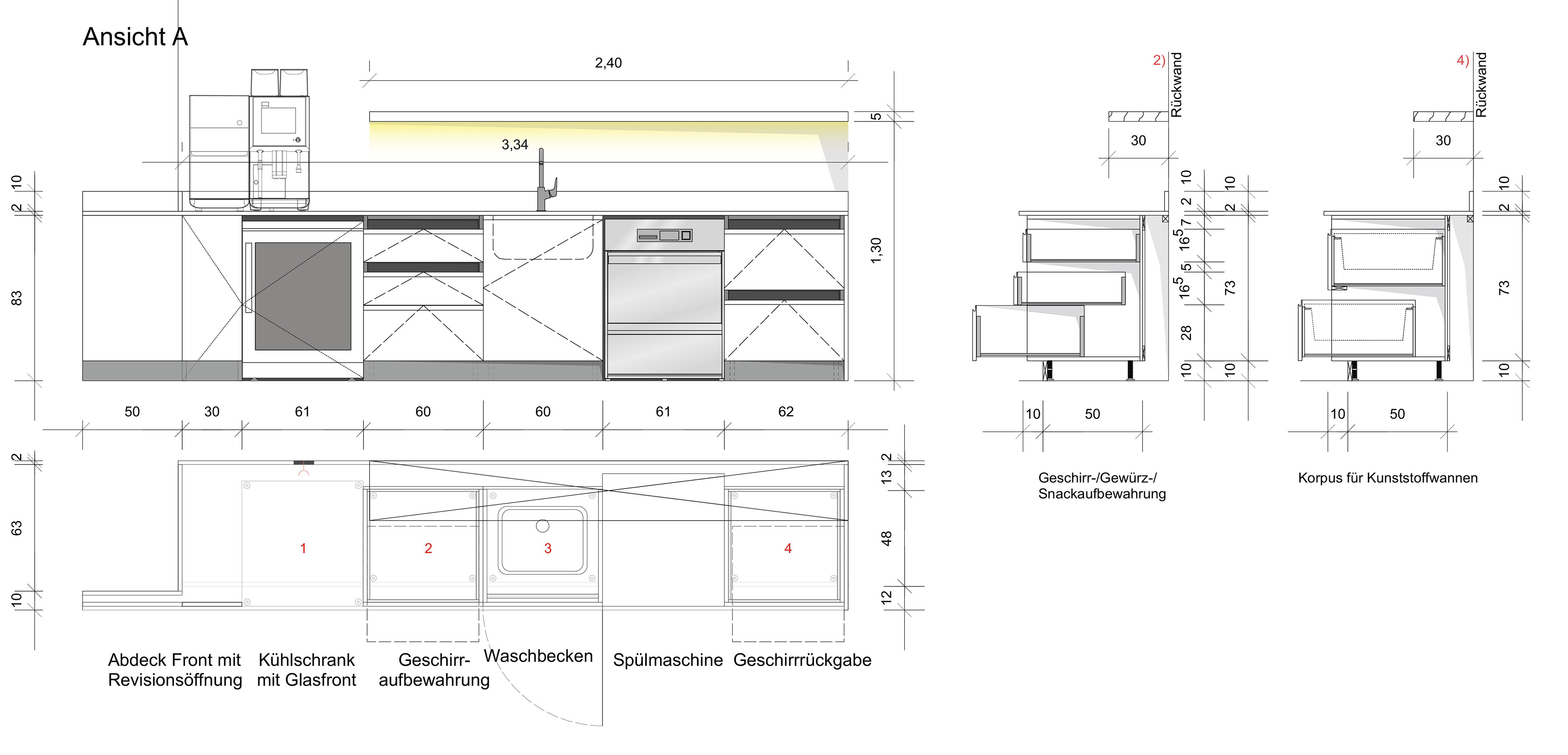 Werkplanung Küche