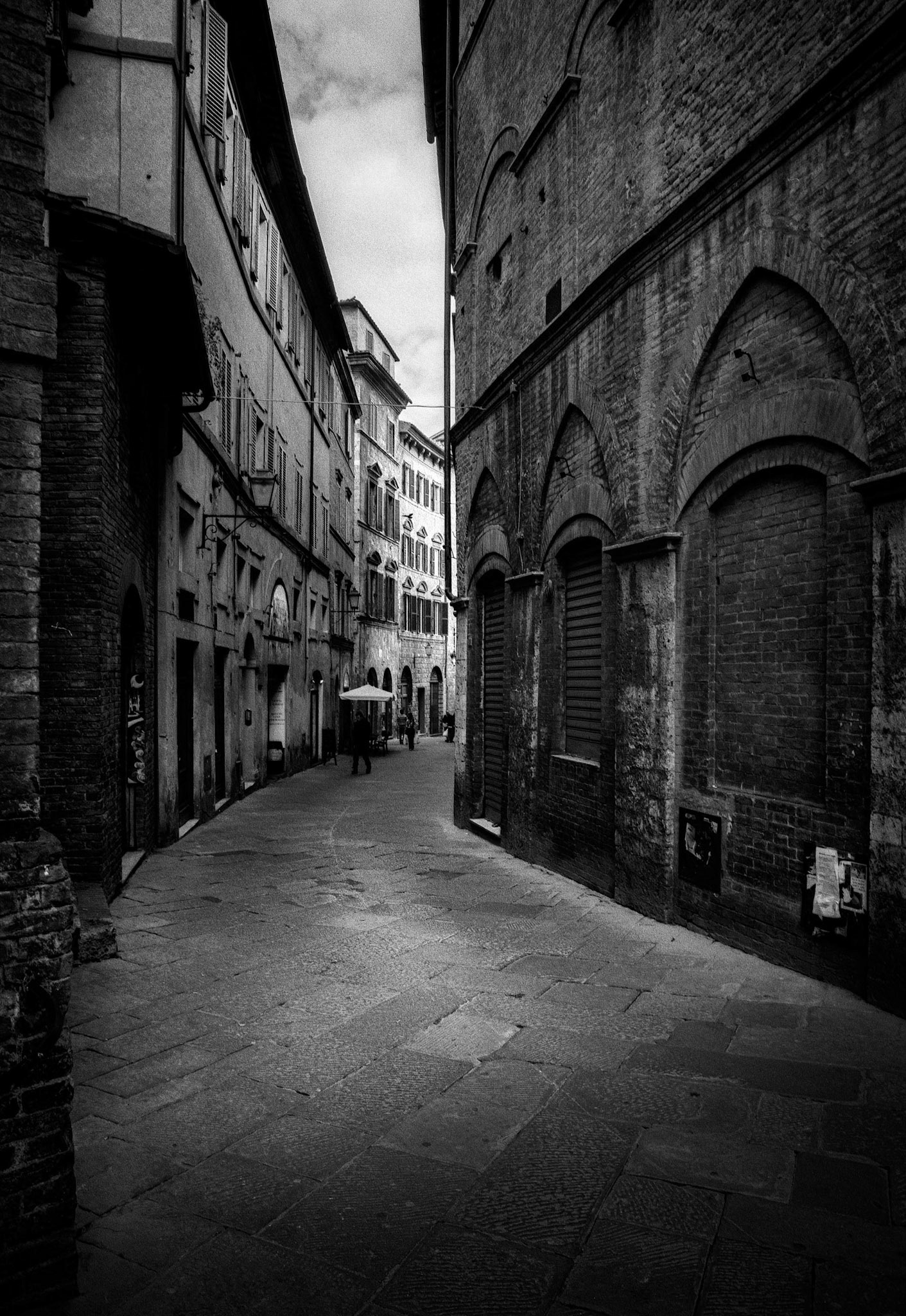 Street Siena Italy