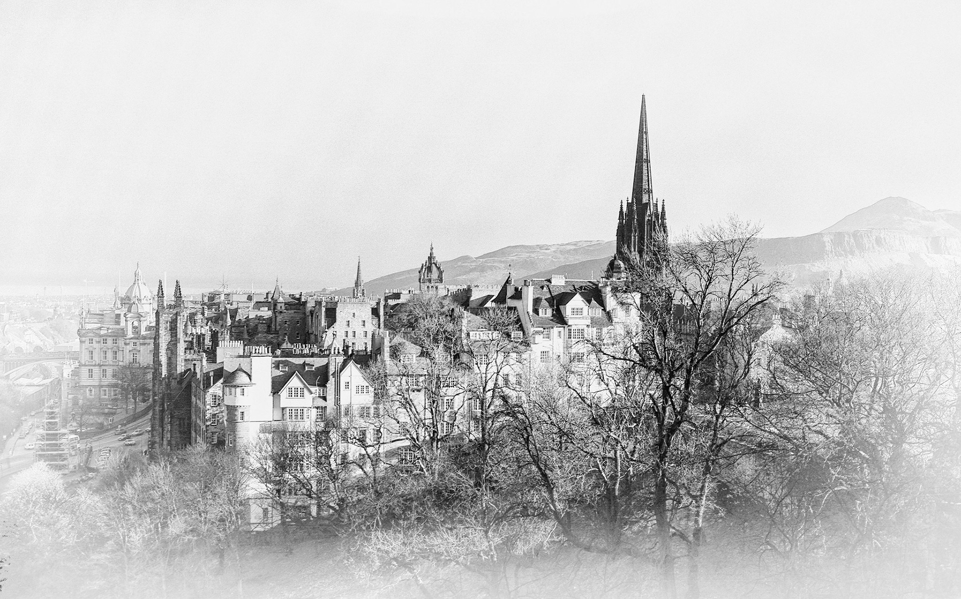 Edinburgh Scotland City Skyline 1