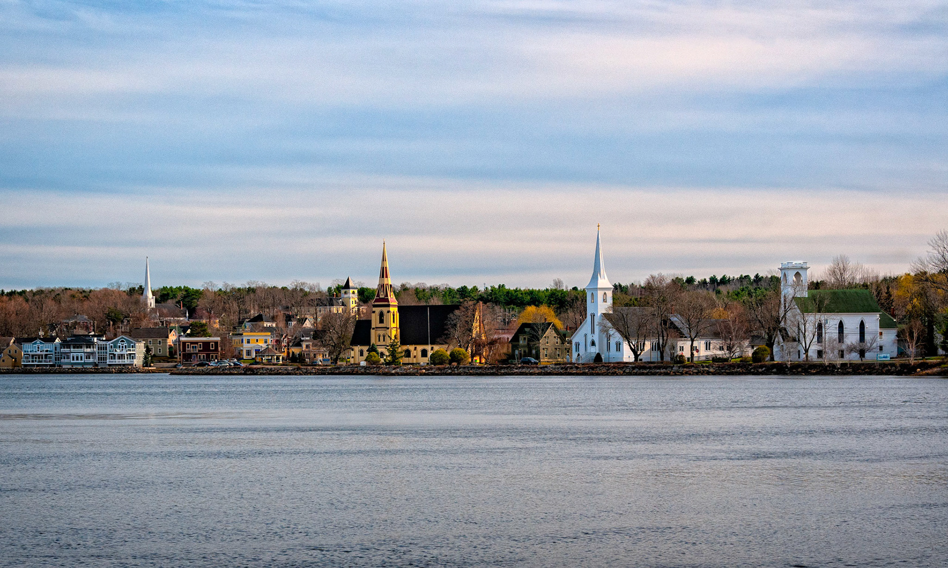 The Chruches , Mahone Bay Nova Scotia