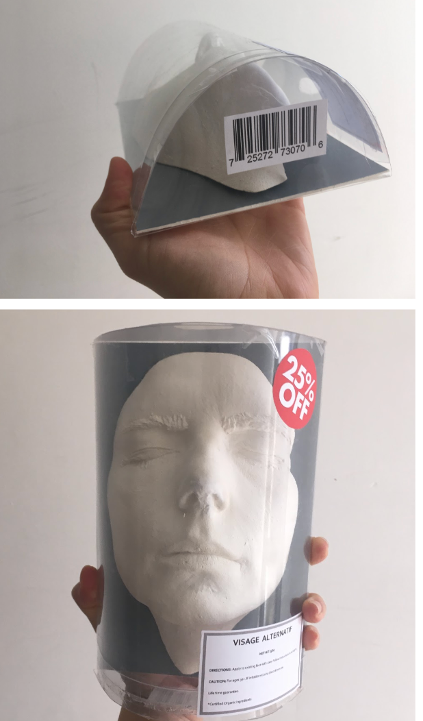 Packaged Face Maquette - Lifecast