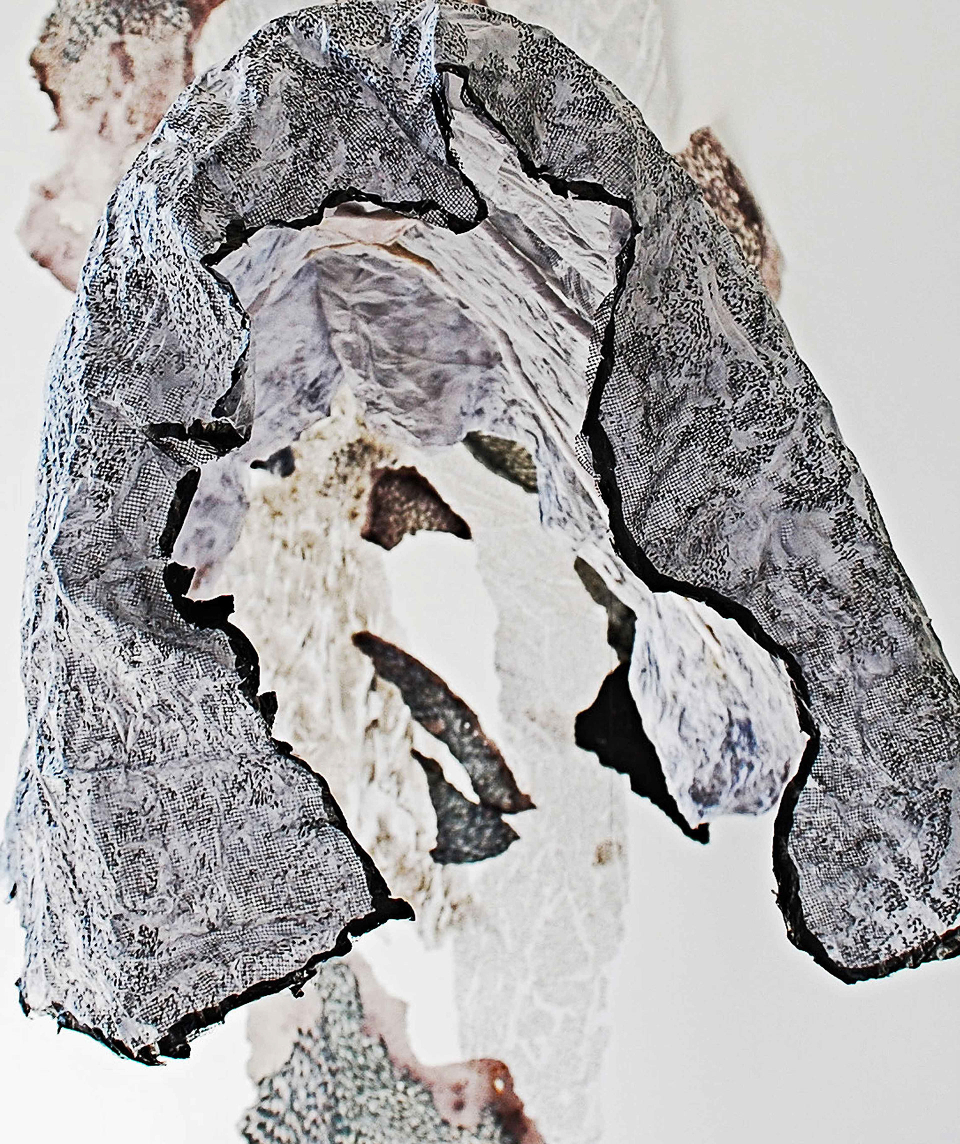 "Wings for walking" work in progress about time and transformation