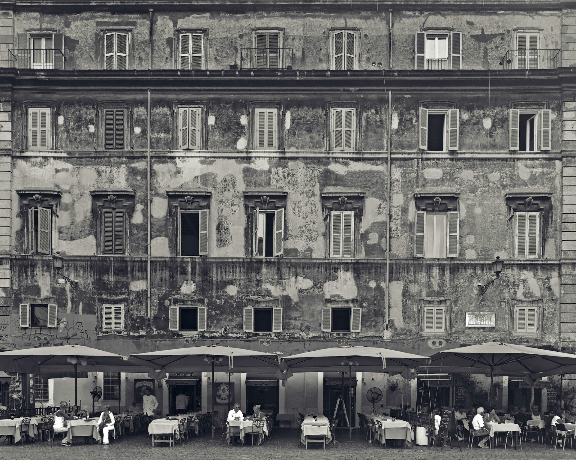 Piazza Trastevere, Roma