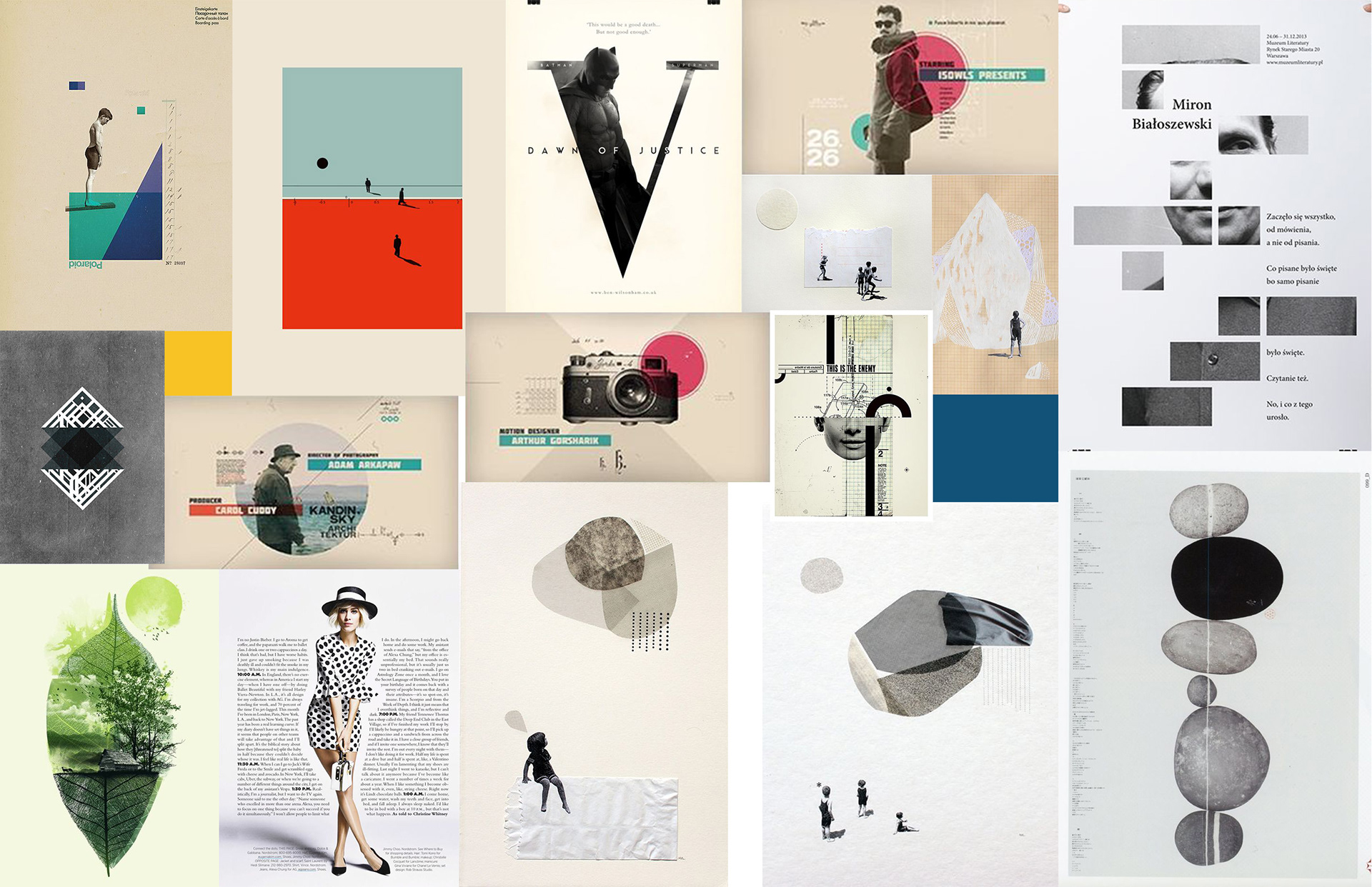 Mood board for Catholic School explainer animation winnipeg