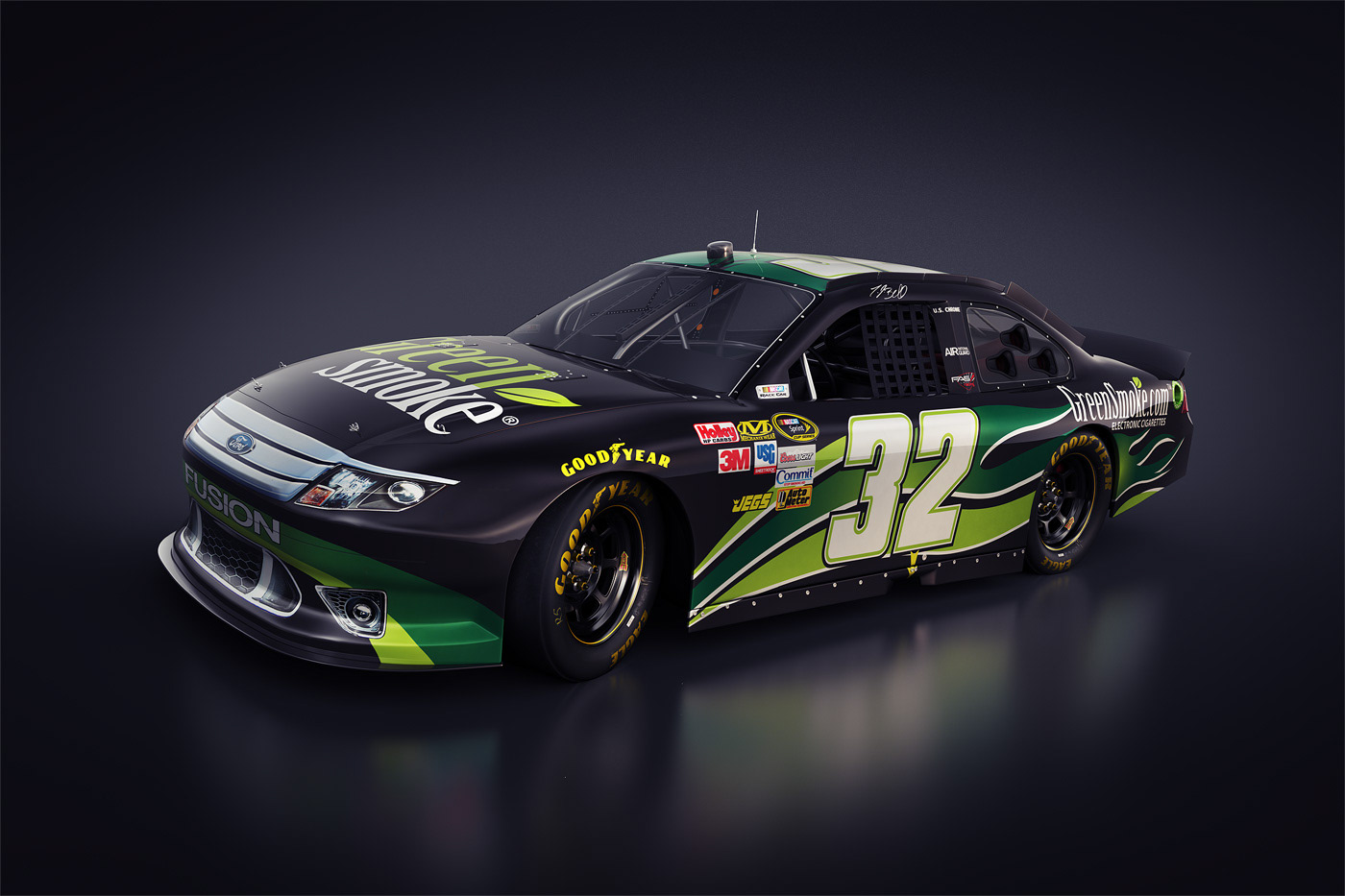 Pk3d Studio Nascar Ford Fusion