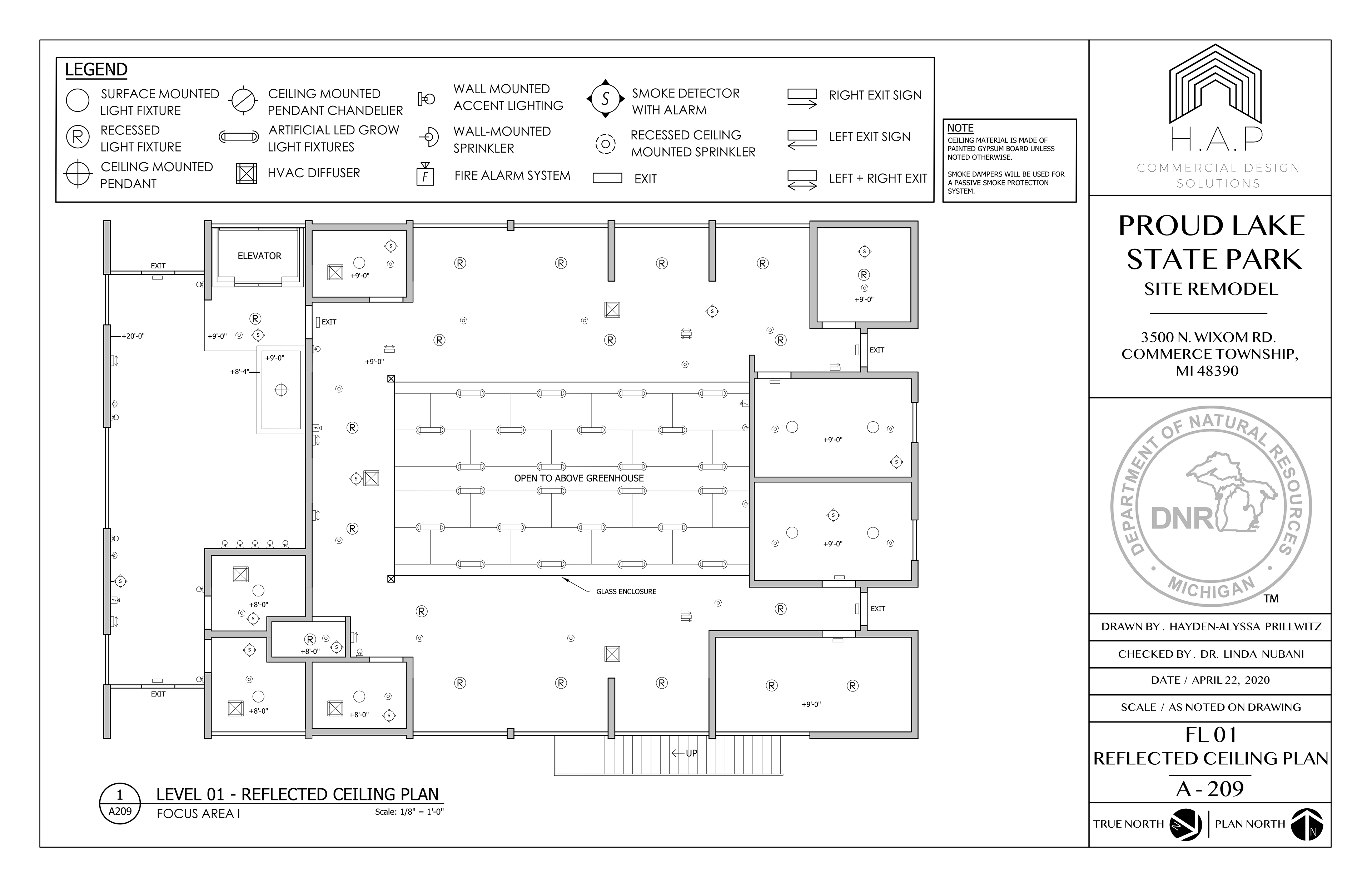 Building 1 . FL 01 . RCP