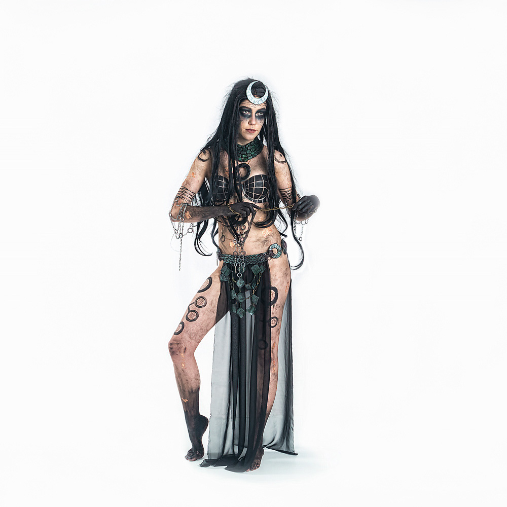 Natasha Rose as the Enchantress from Suicide Squad