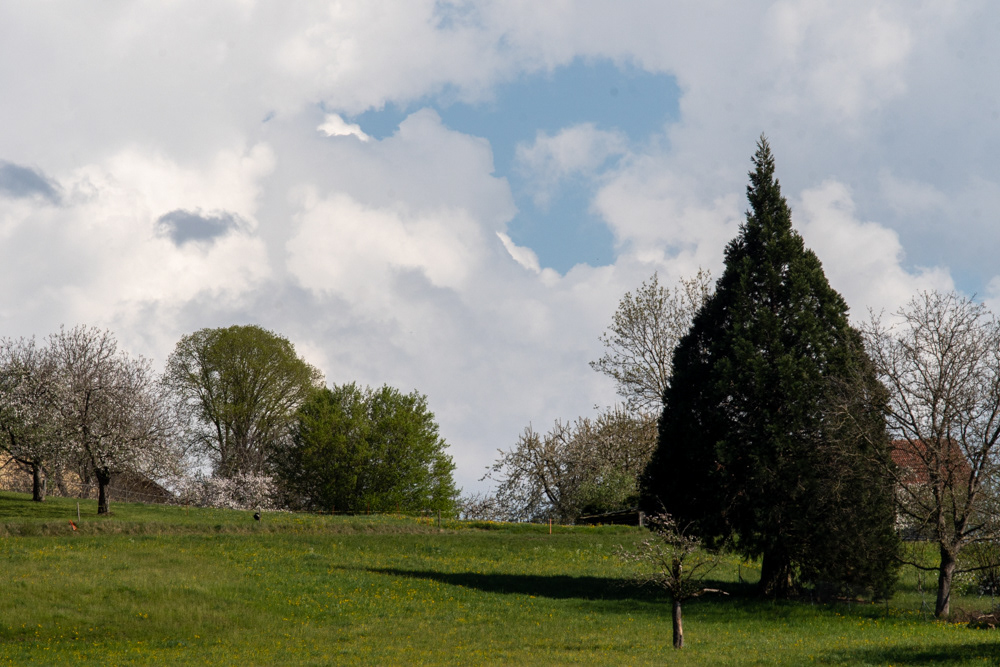Wolkenhimmel über Matzingen