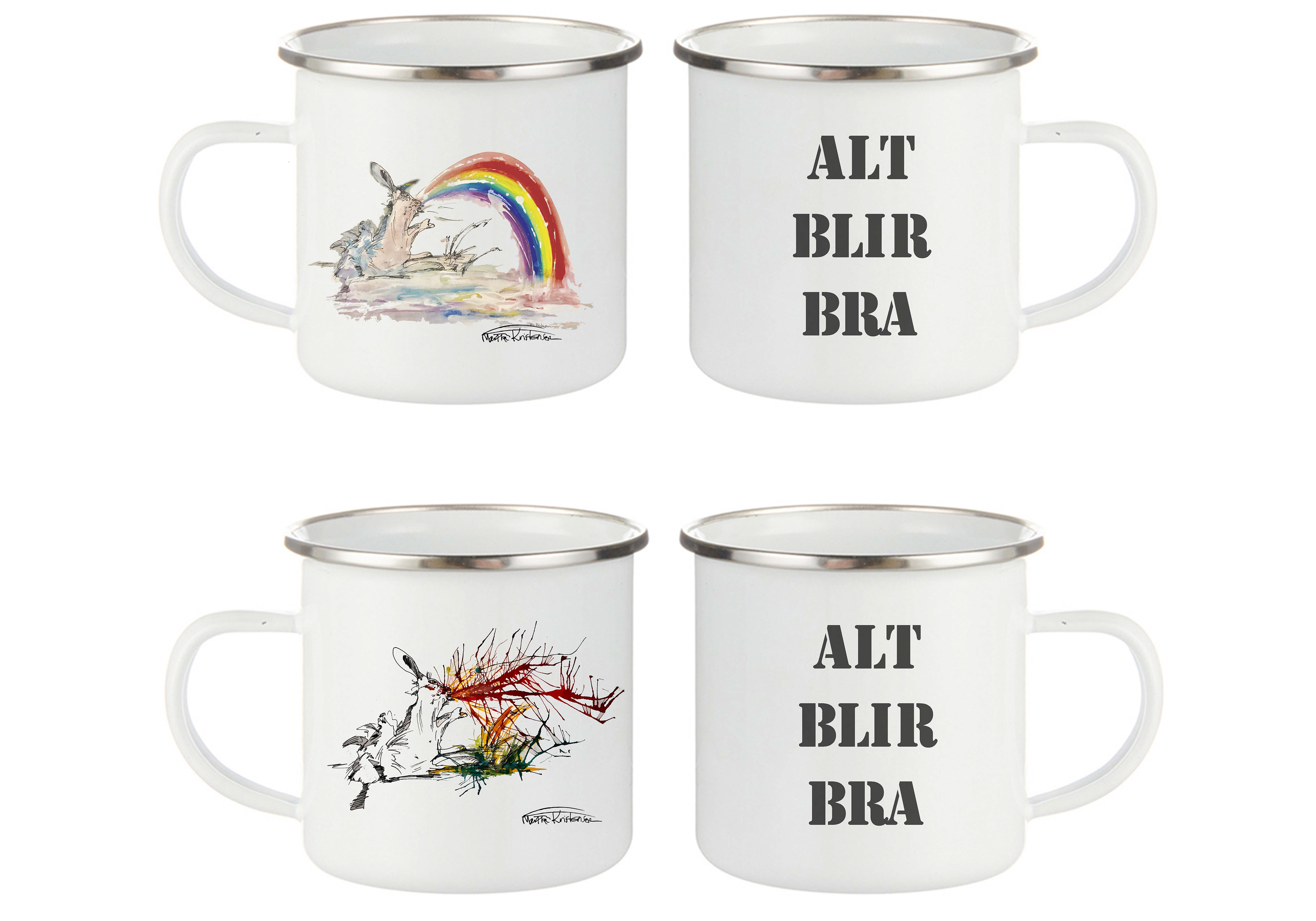 Emaljekopp, "Sick bunny" Alt blir bra