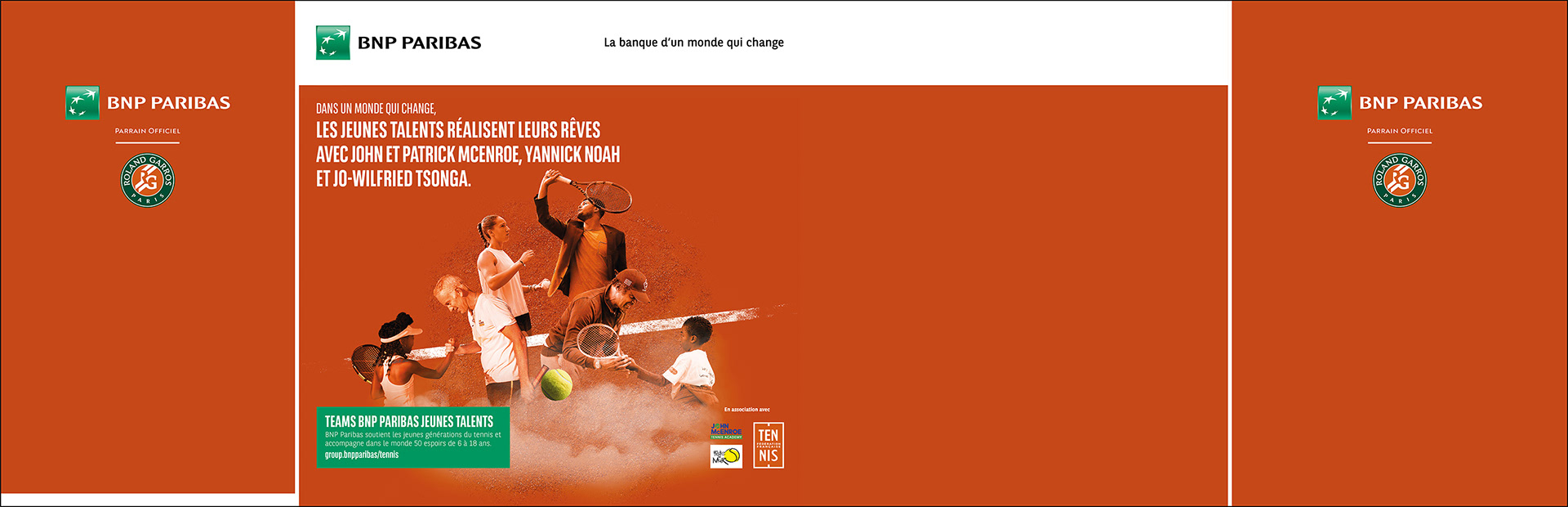 Roland Garros 2019 - Habillage façade