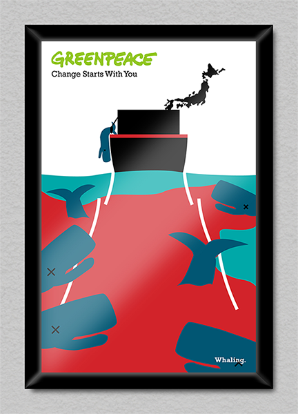 Nathan Sorenson - Greenpeace Poster Series