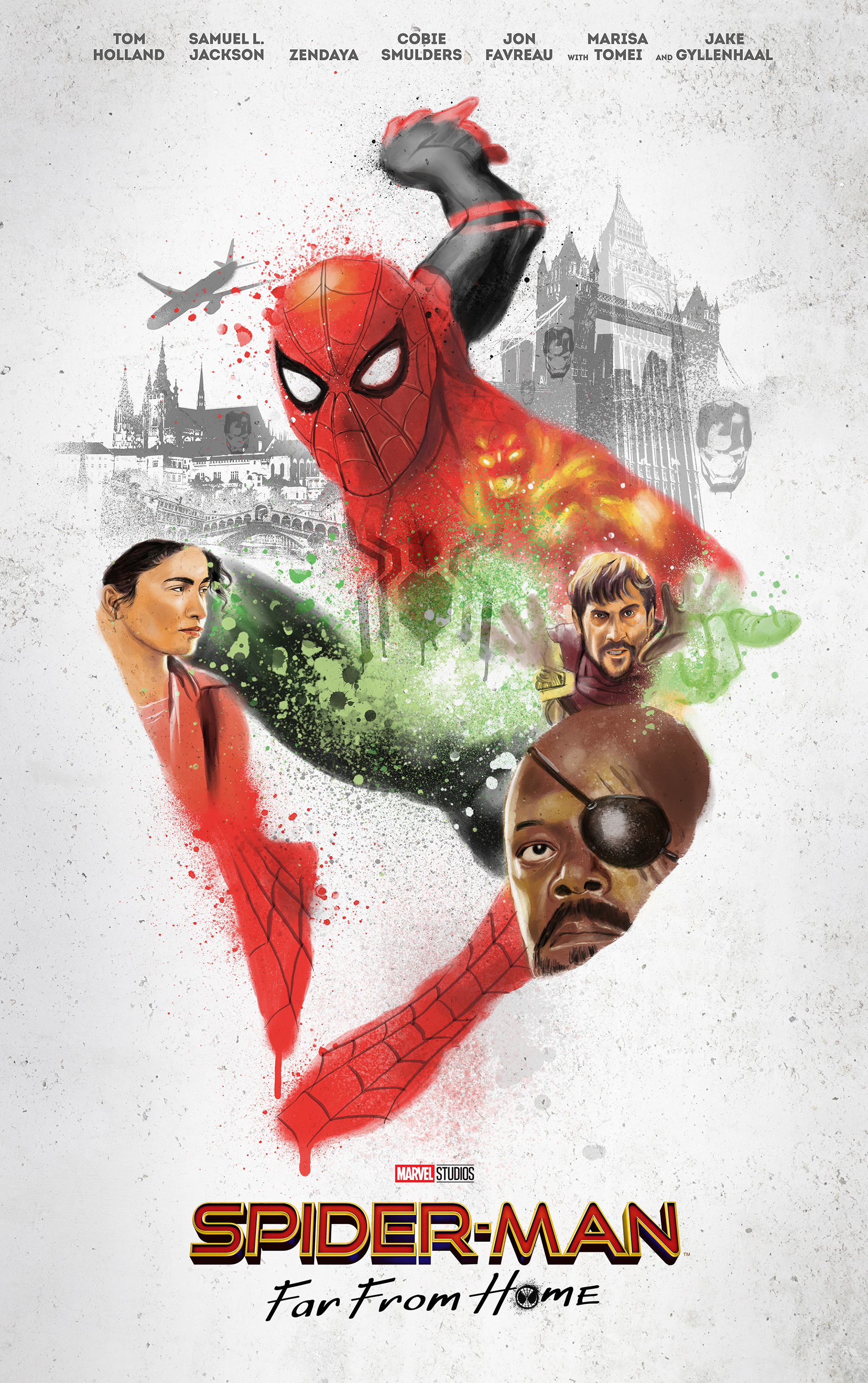 RJ Artworks - Spiderman : far From Home - Alternate Movie Poster