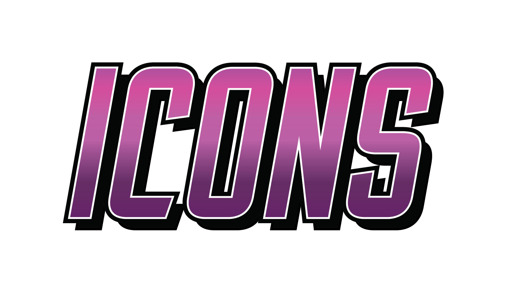 ICONS logo design