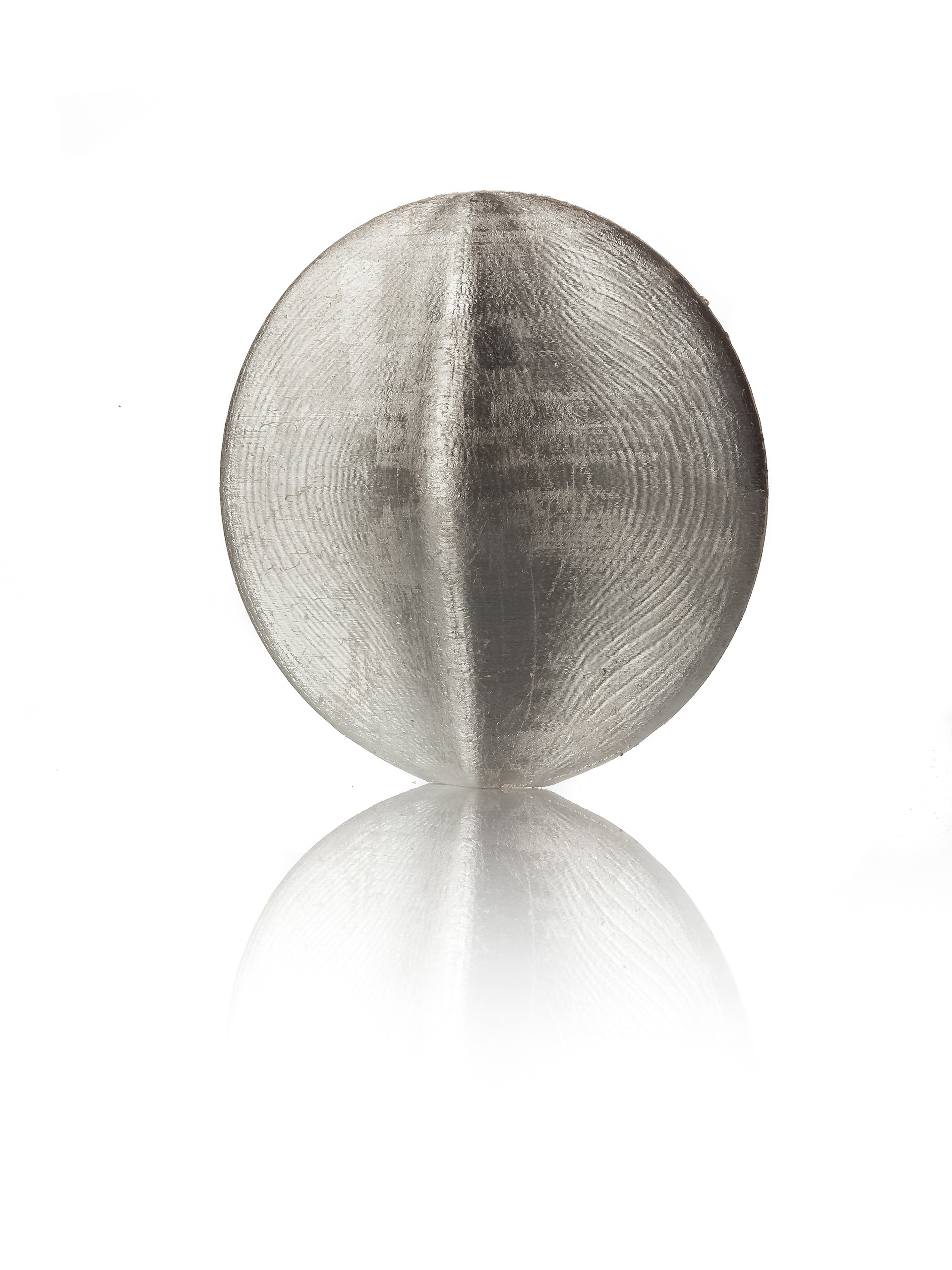 Capsule 3D argentée