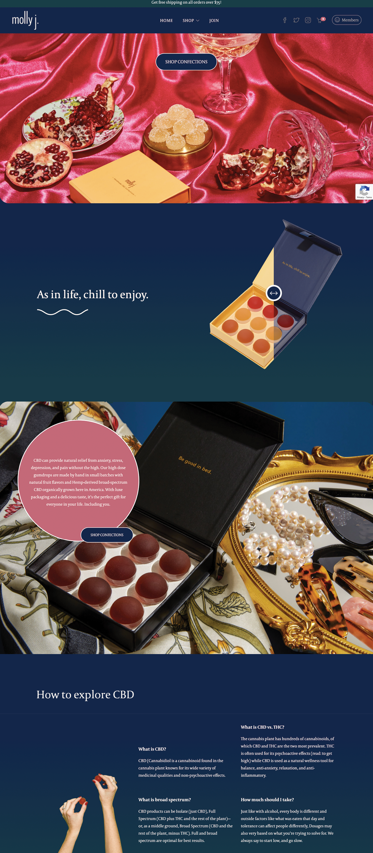 Home page