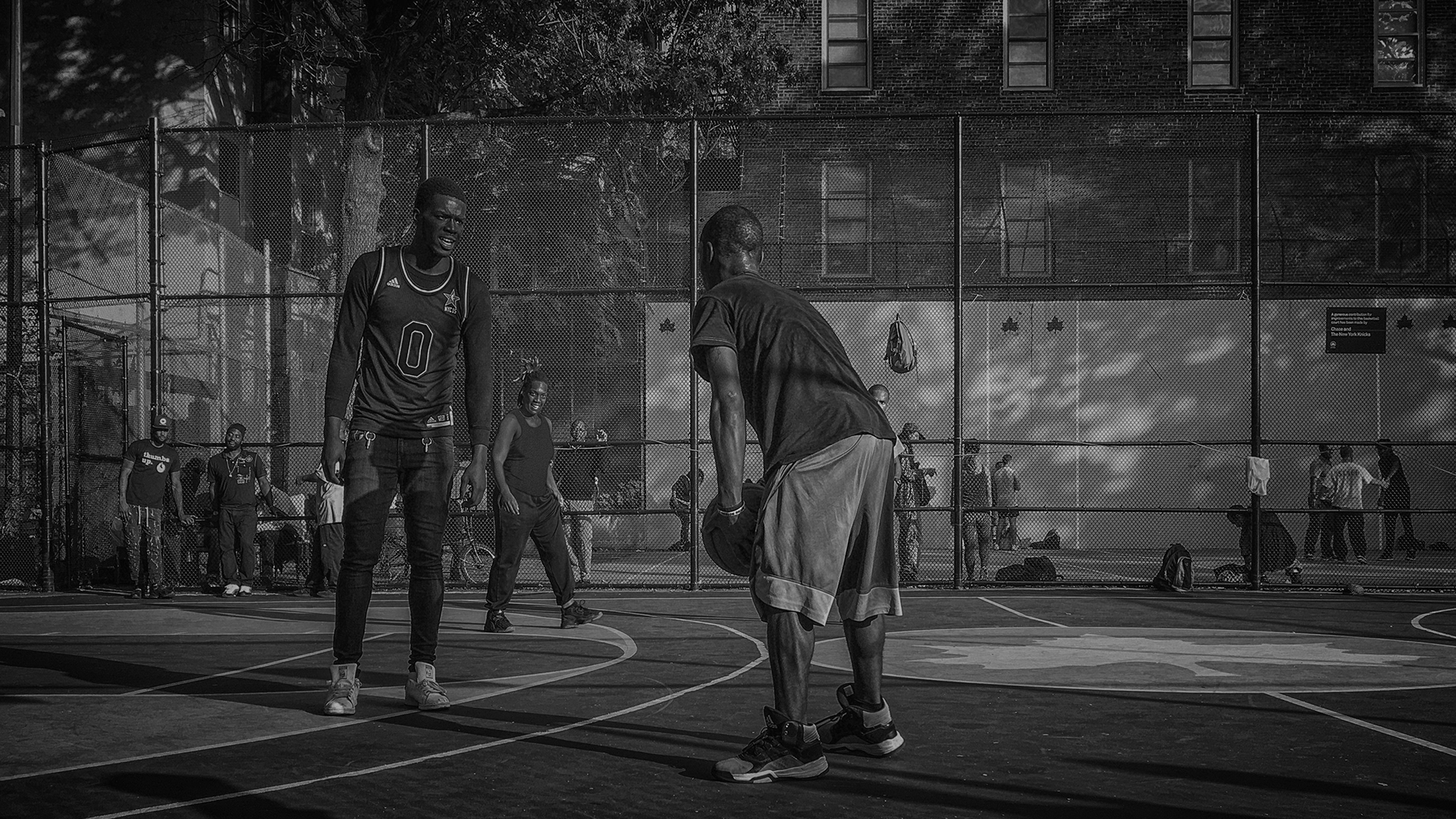 NYC travel Greenwich Village basketball
