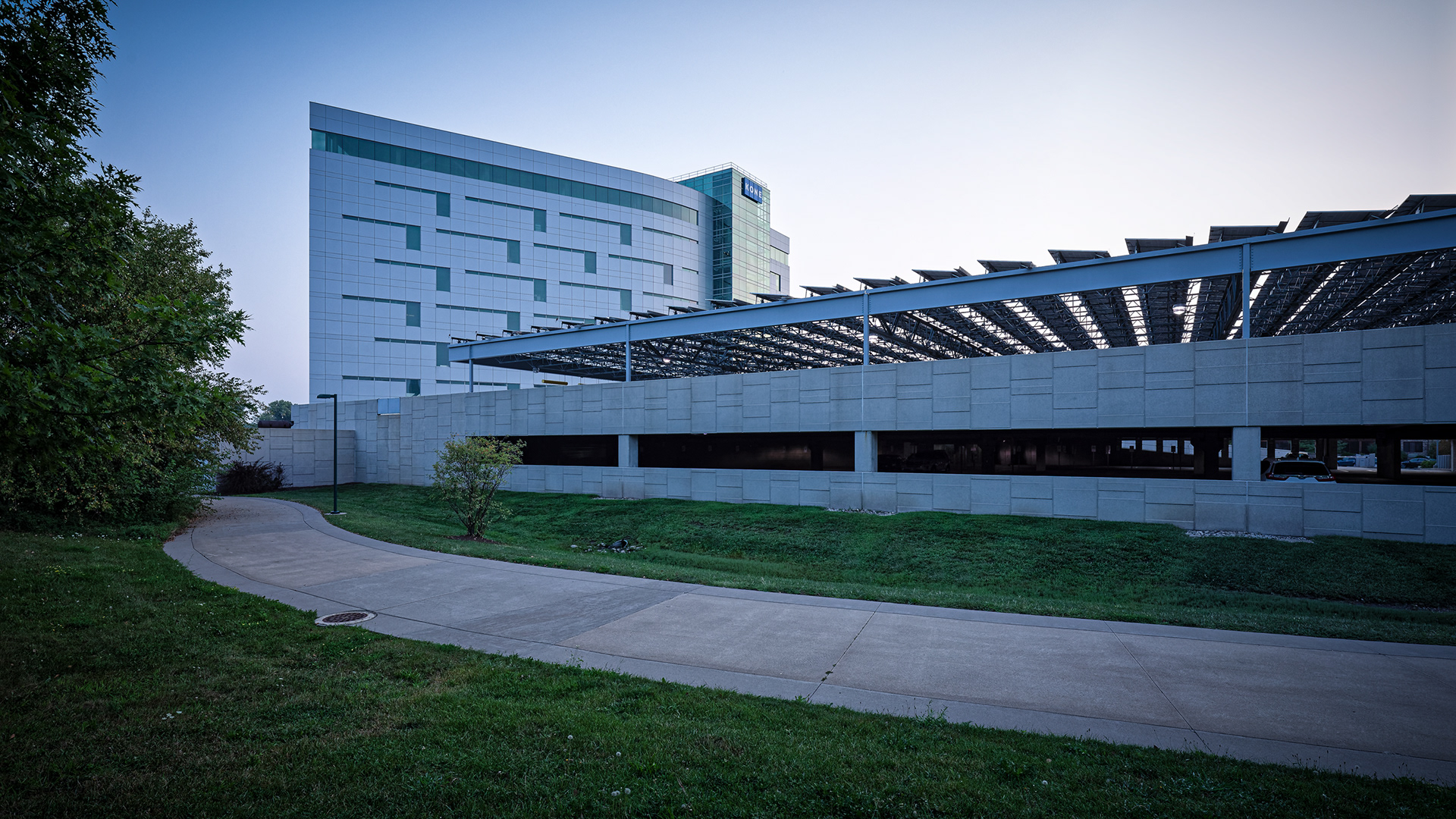 Architectural photography Quad Cities Iowa Moline Illinois Kone Centre
