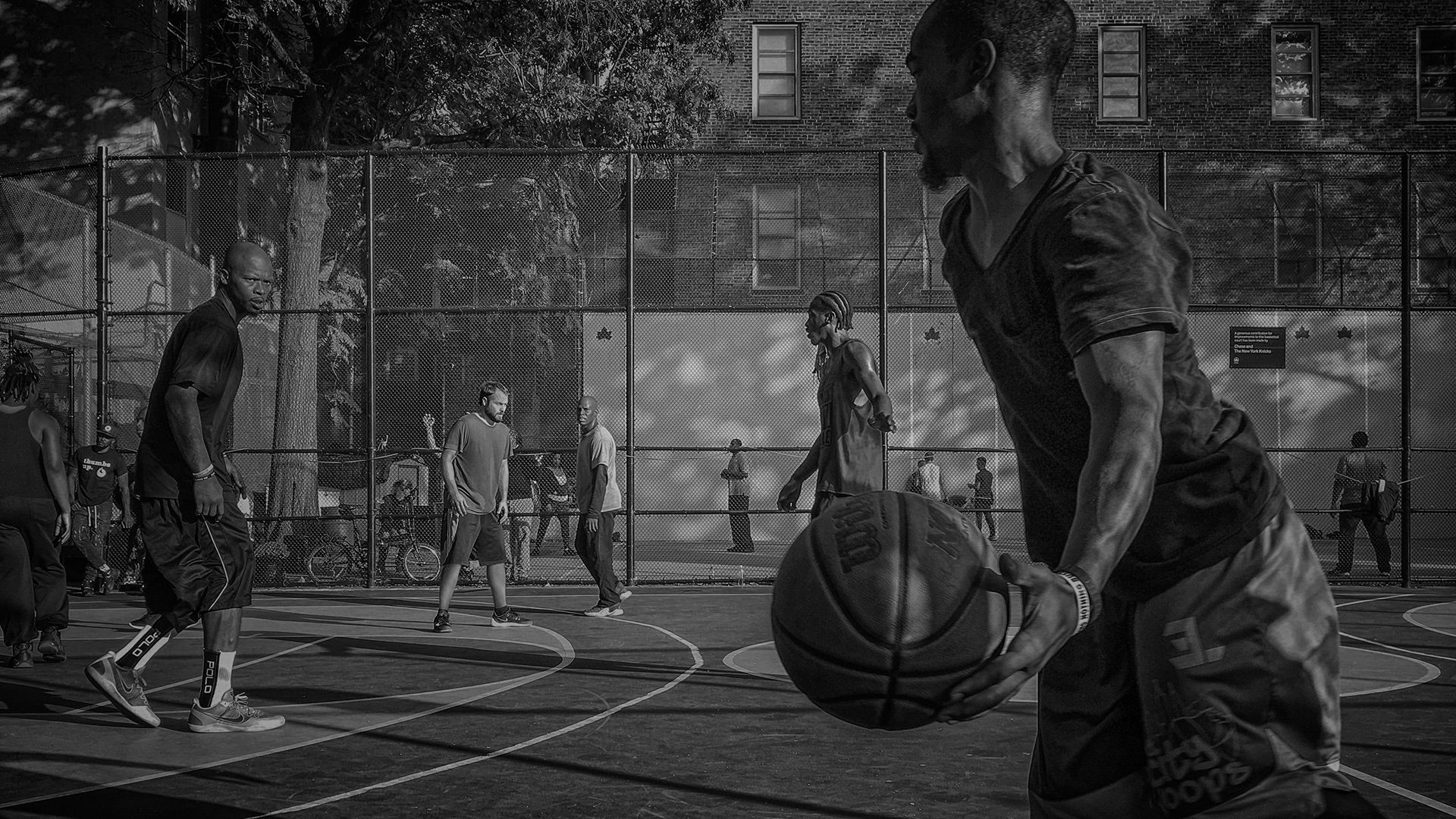 NYC travel Greenwich Village basketball