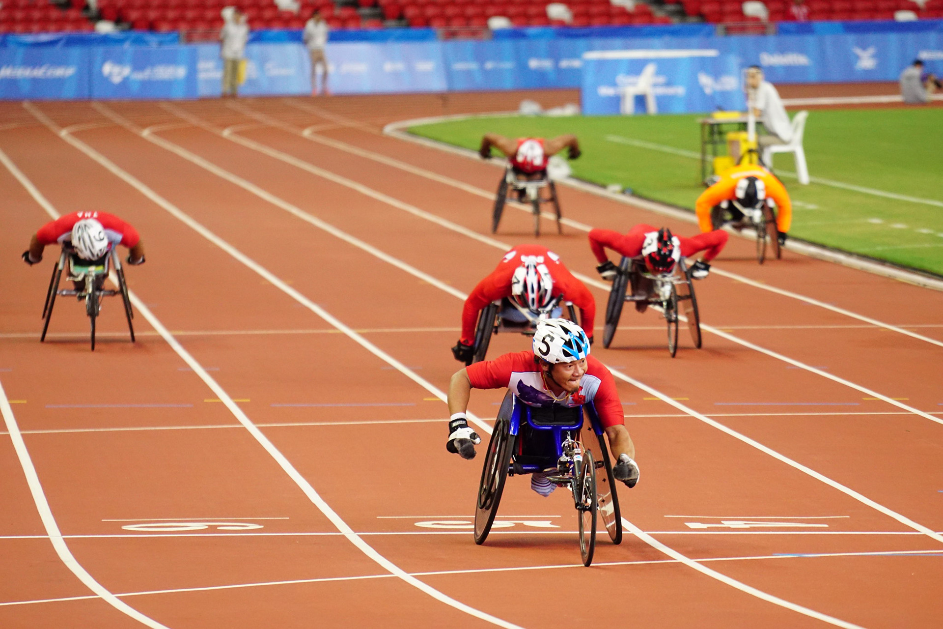 Wheelchair race