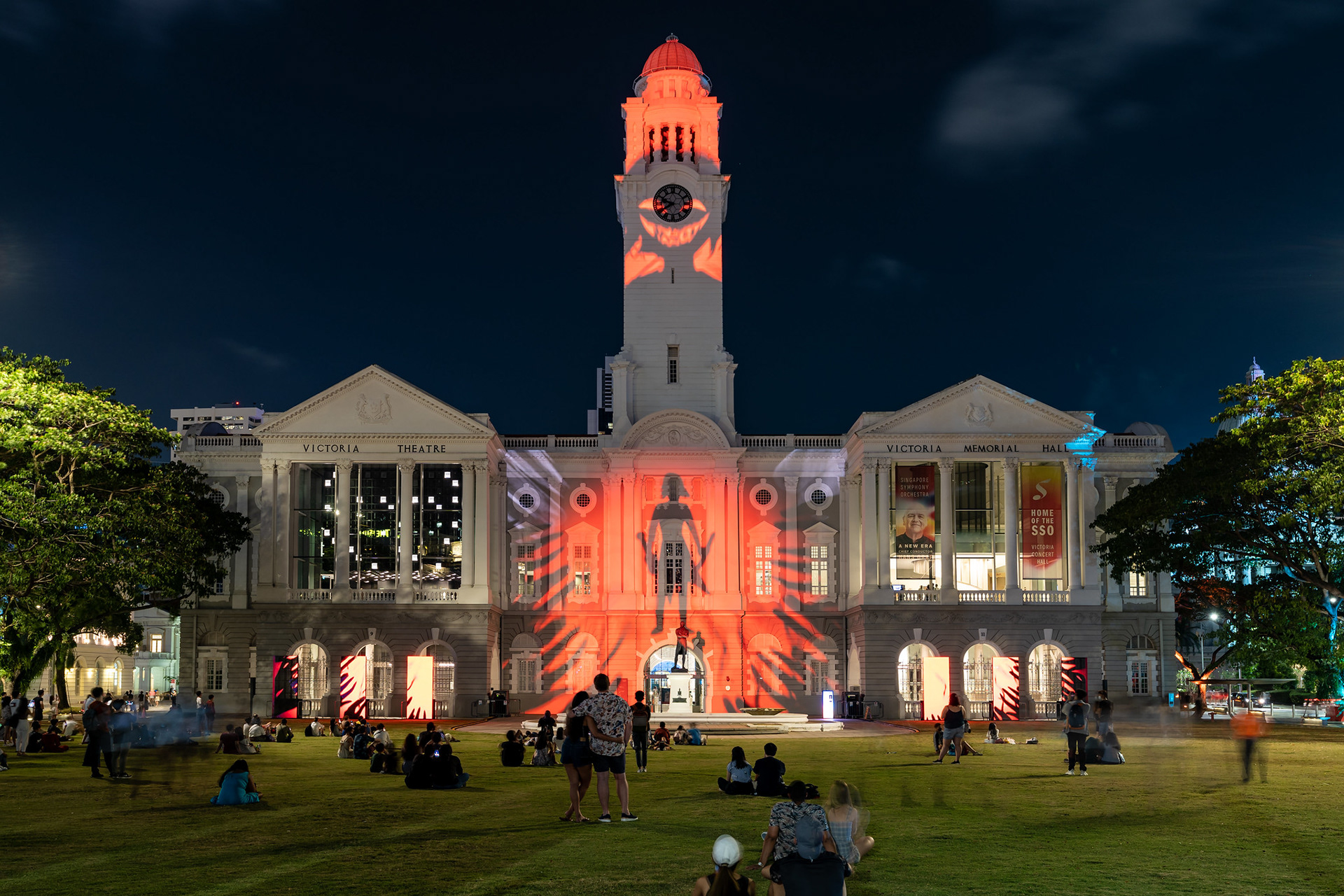 Victoria Theatre / Memorial Hall (Light to Night Festival 2022)