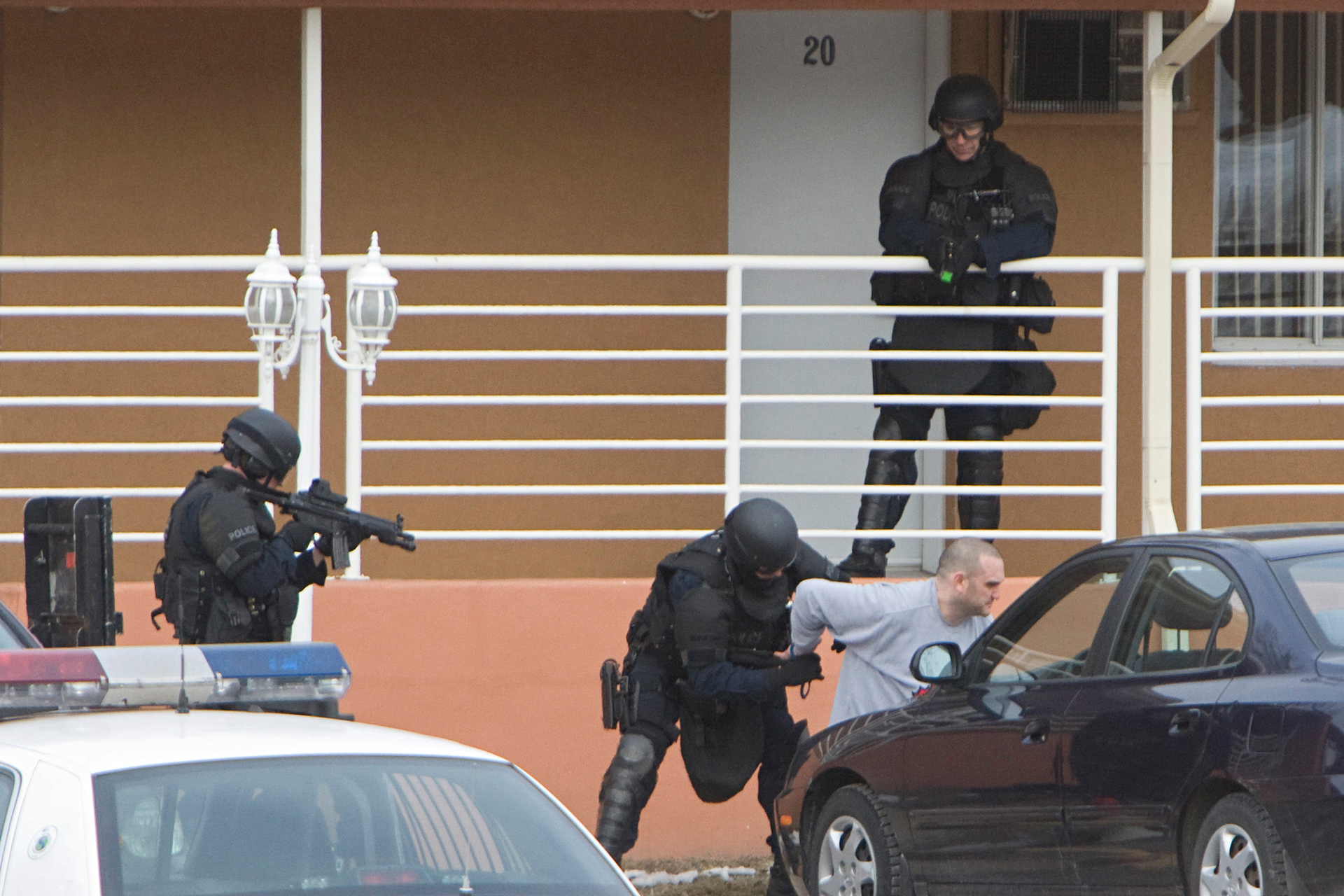 Arrestation d'un Hells Angels 