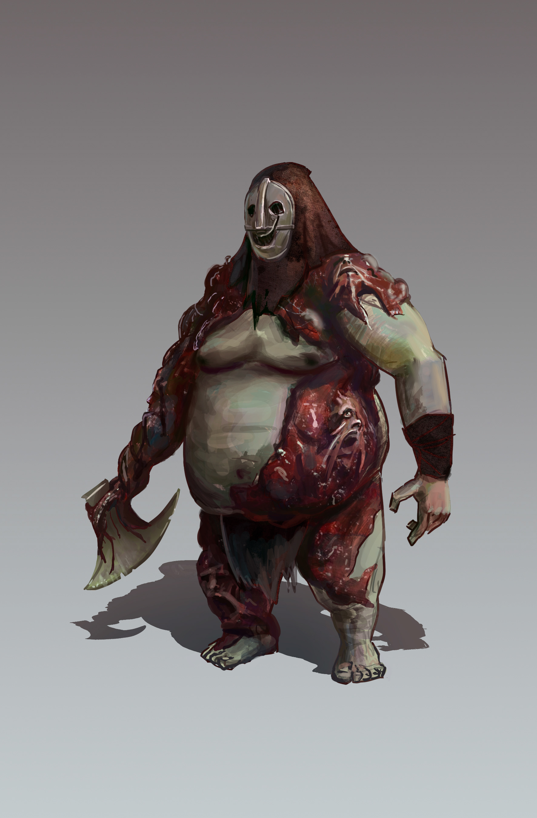 The Gluttonous Executioner Character Design, Limbo