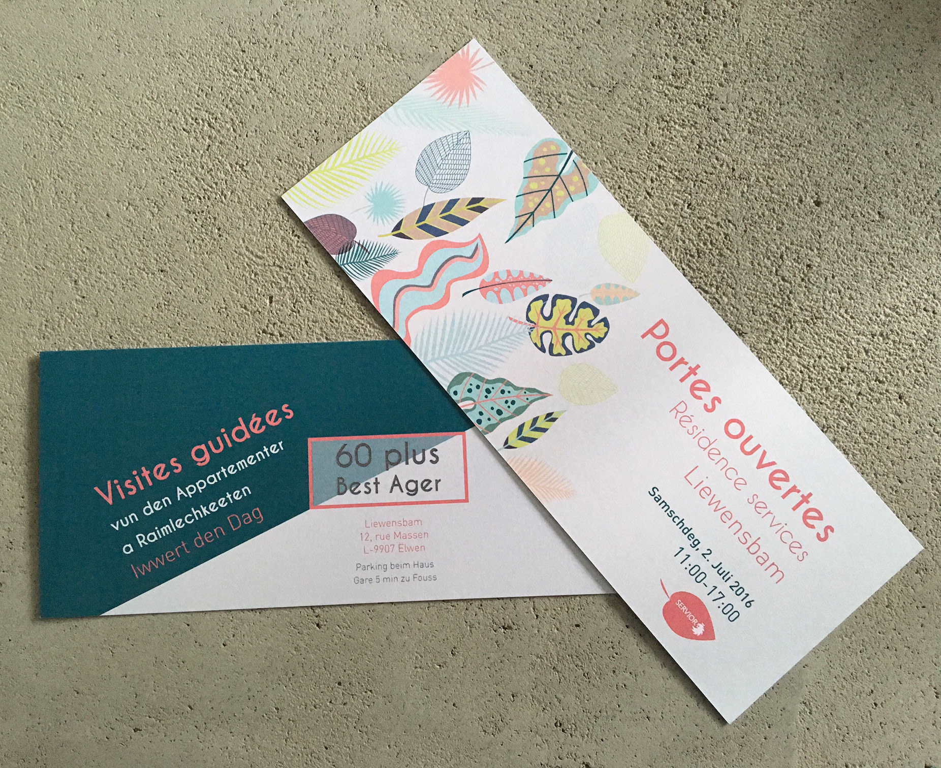 Jacoby Candy Servior Invitations Design